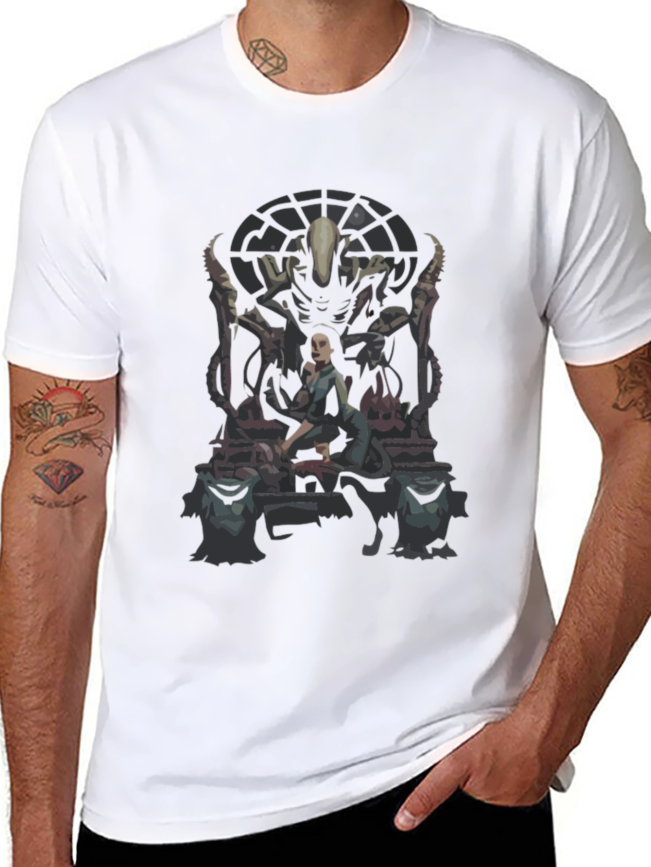 Alien Graphic T-Shirt - Sci-Fi Movie Apparel