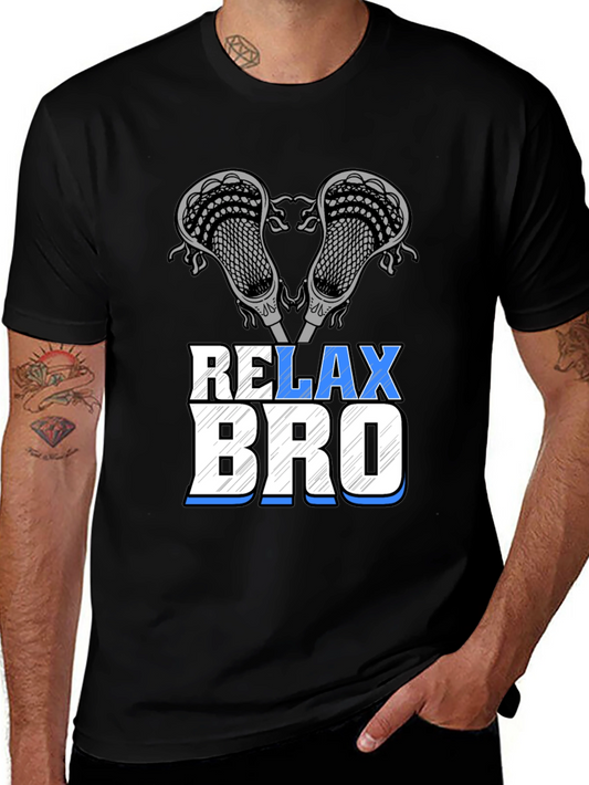 Relax Bro Lacrosse T-Shirt