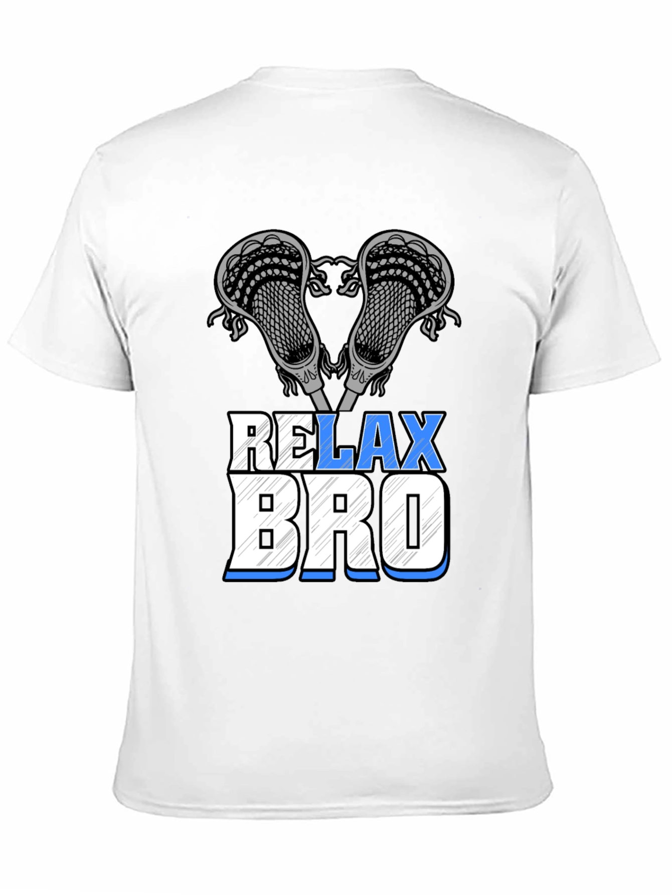 Relax Bro Lacrosse T-Shirt