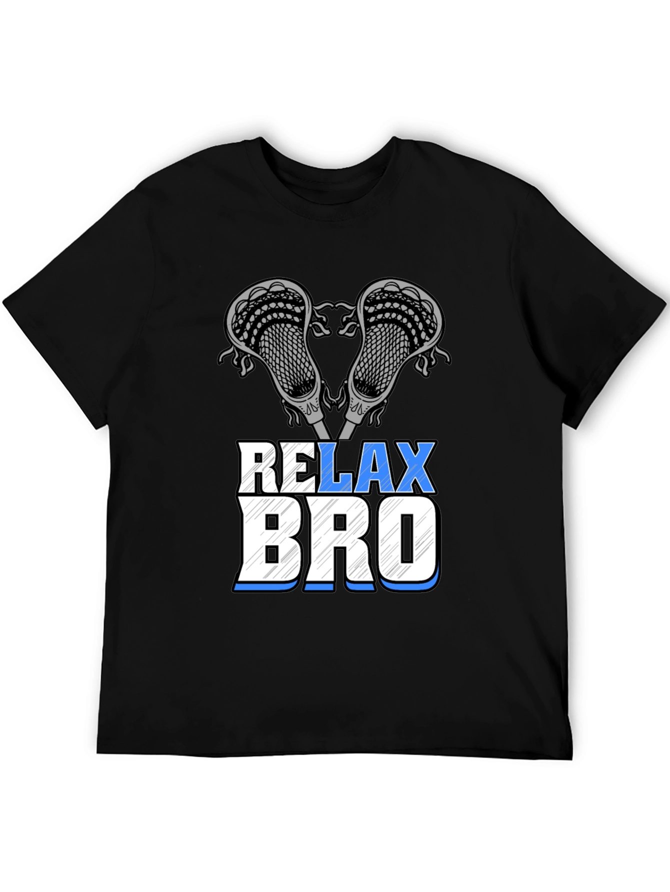Relax Bro Lacrosse T-Shirt