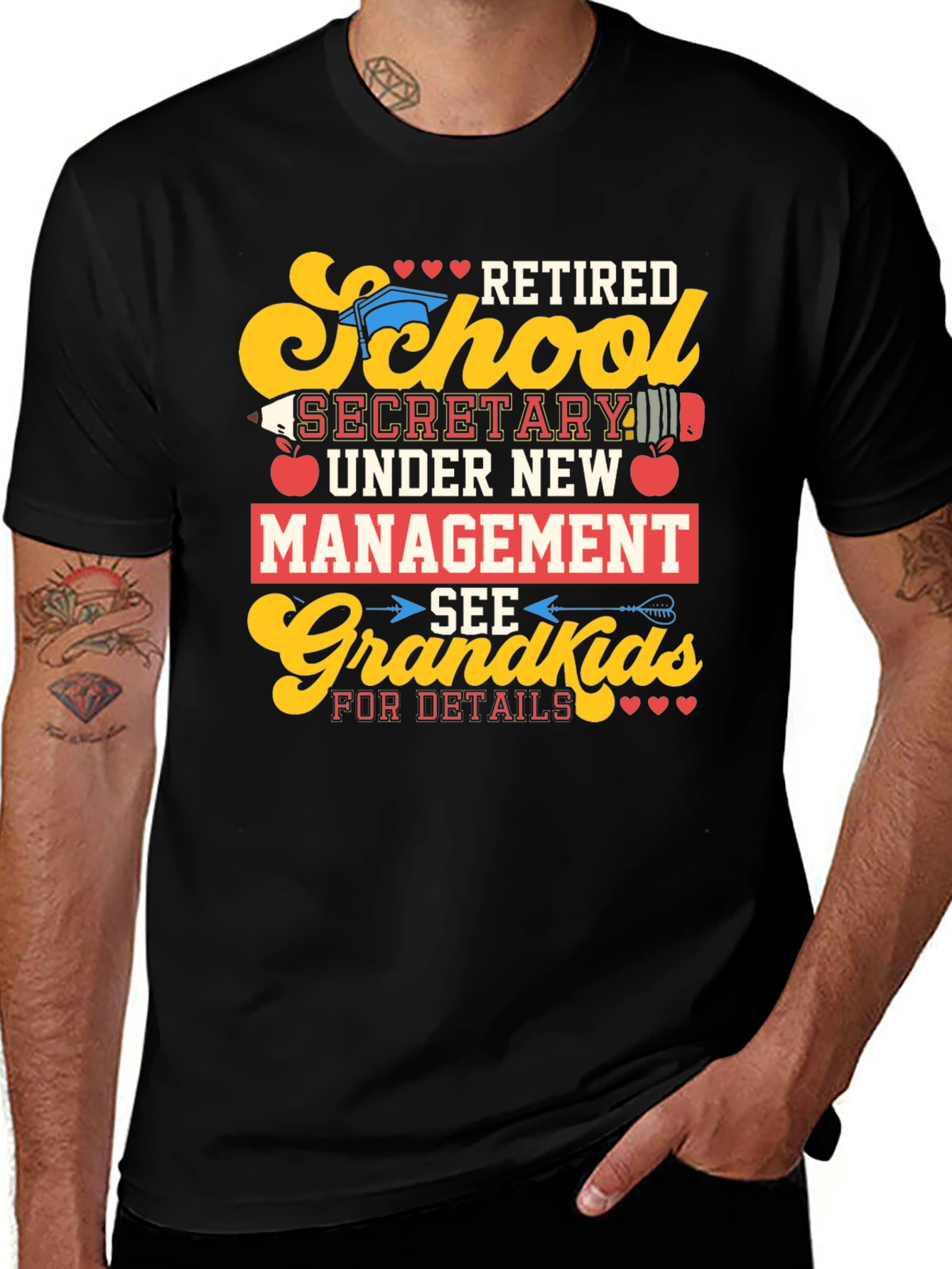 Retired School Secretary T-Shirt