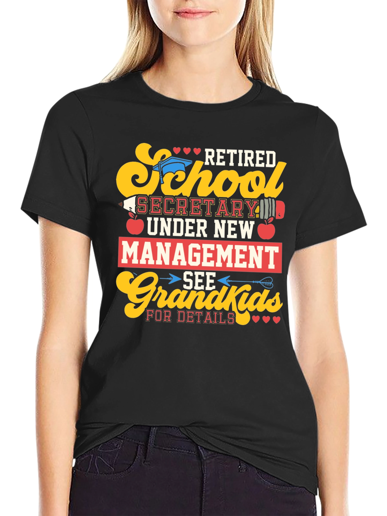 Retired School Secretary T-Shirt
