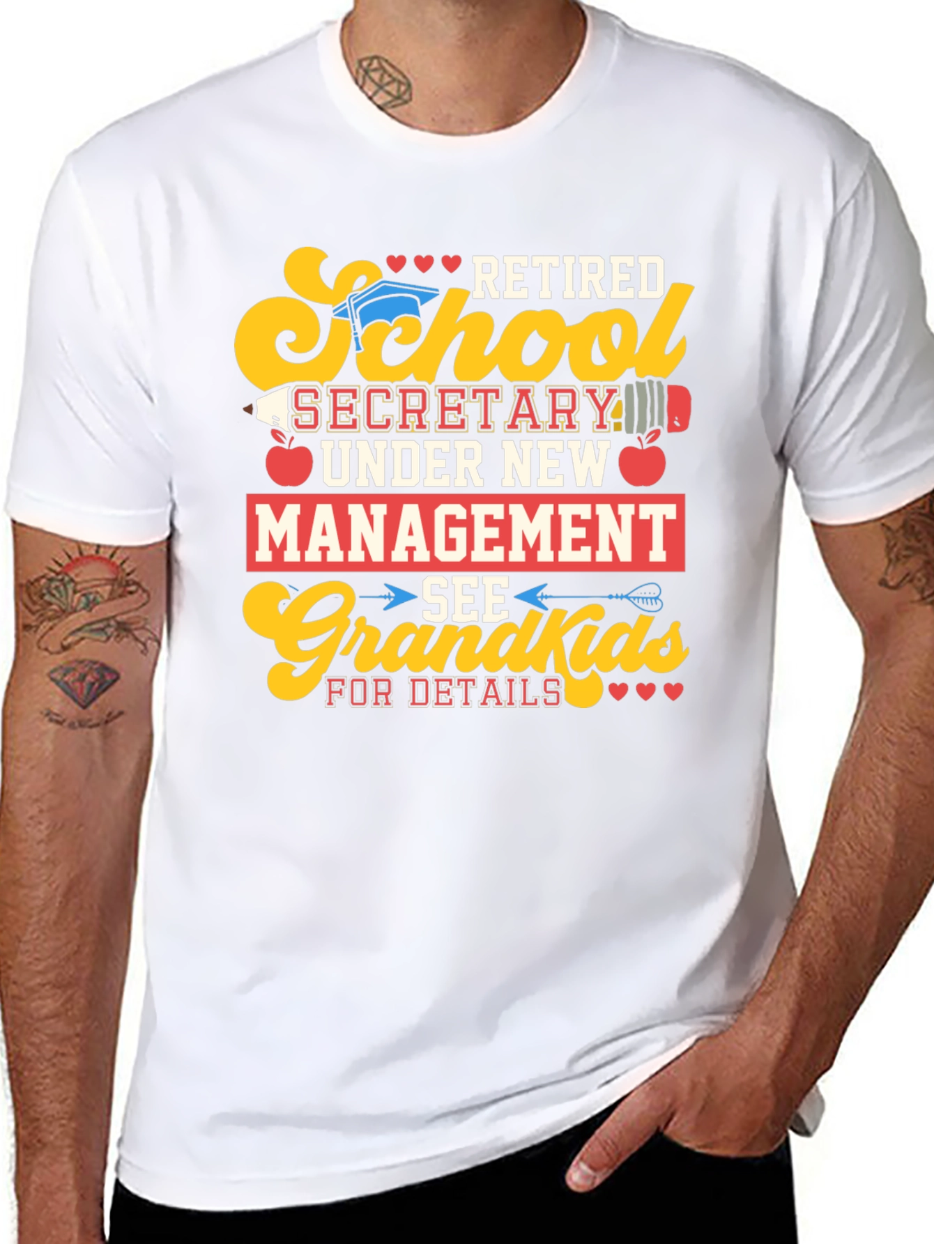 Retired School Secretary T-Shirt