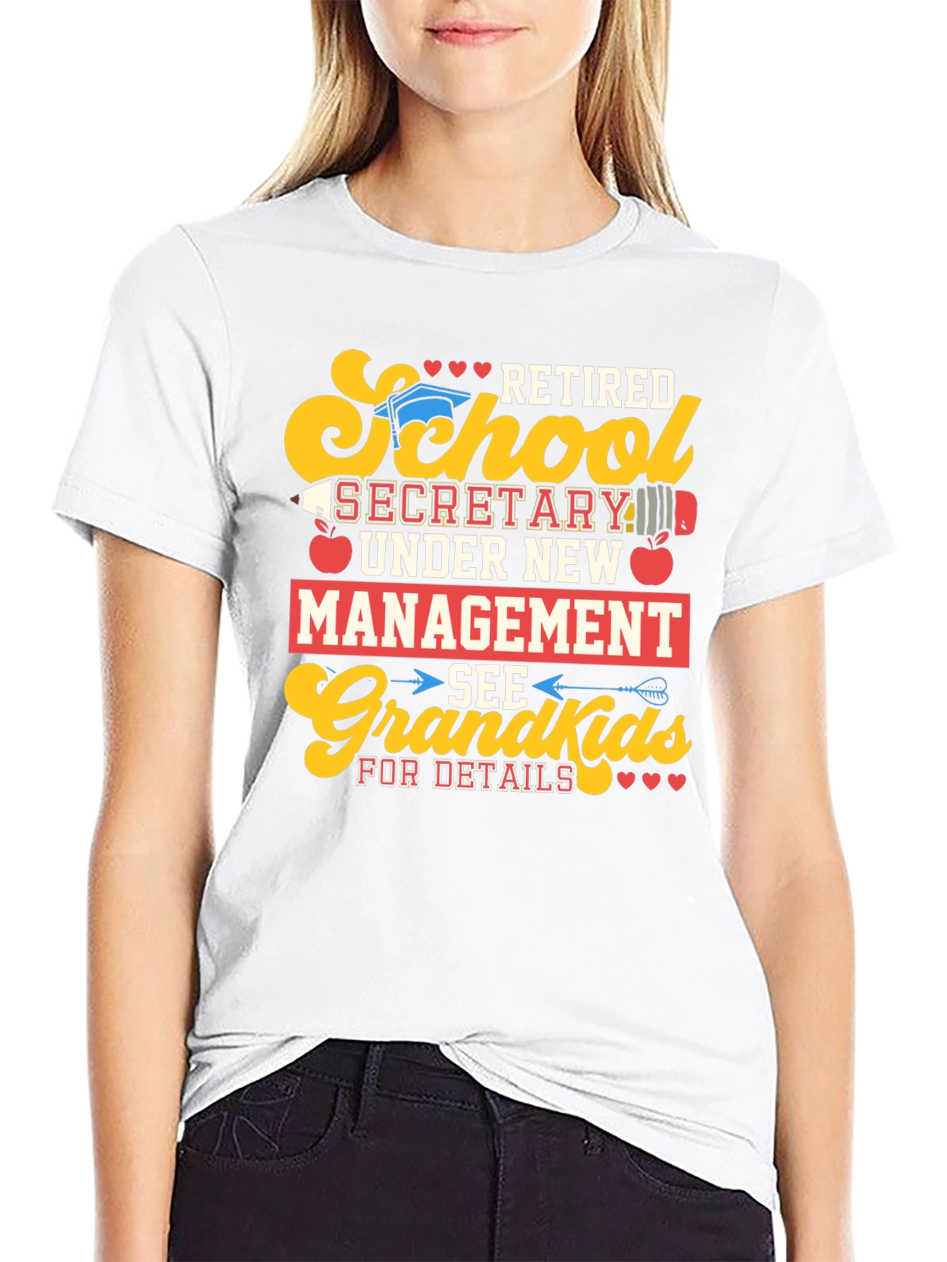 Retired School Secretary T-Shirt