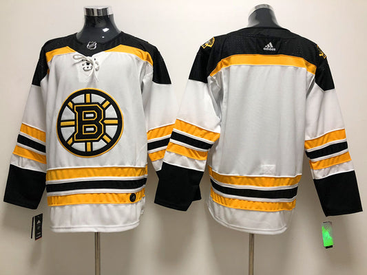Men's Boston Bruins White Breakaway Away Blank Jerseys