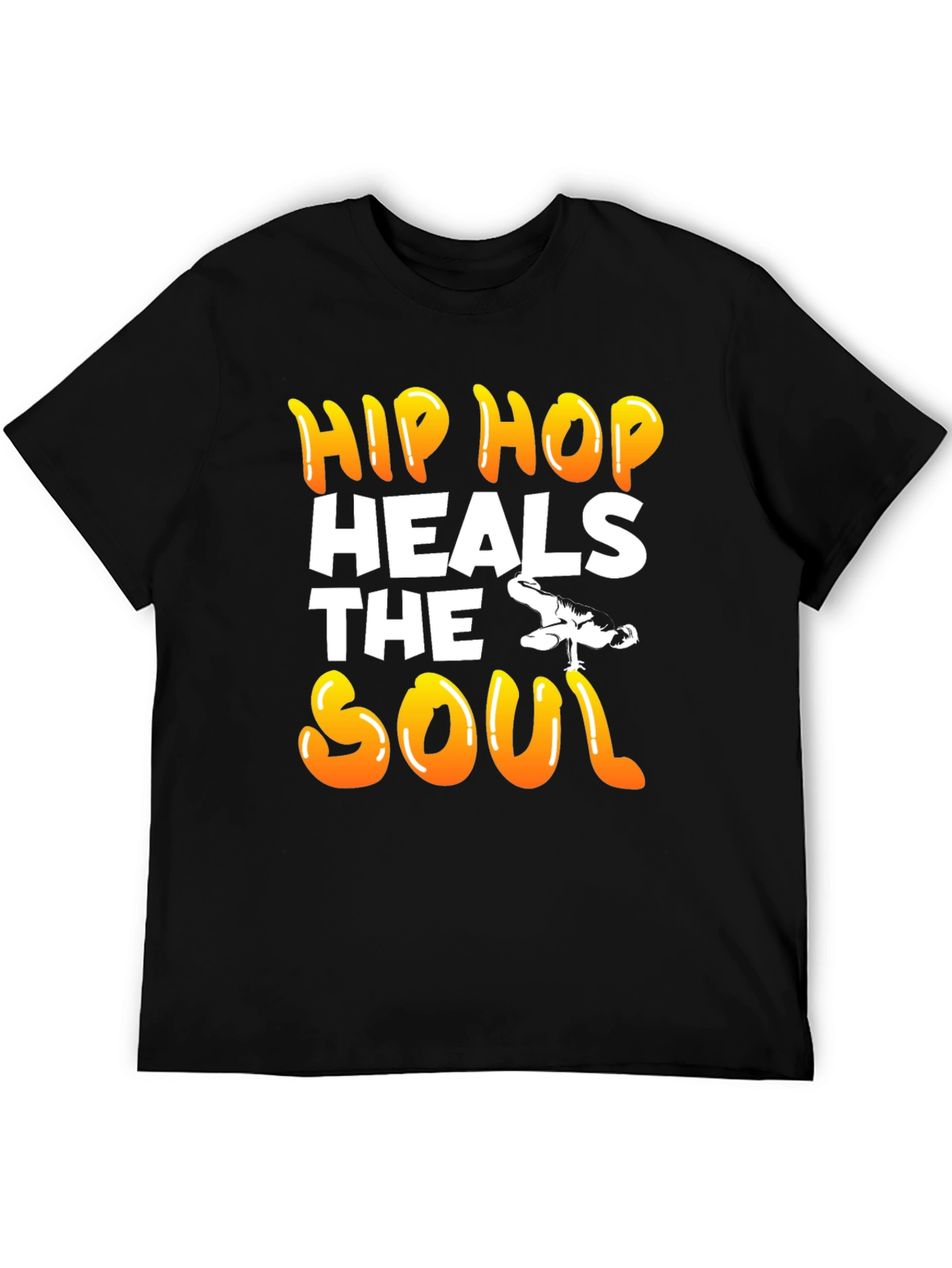 Hip Hop Heals the Soul Graphic T-Shirt