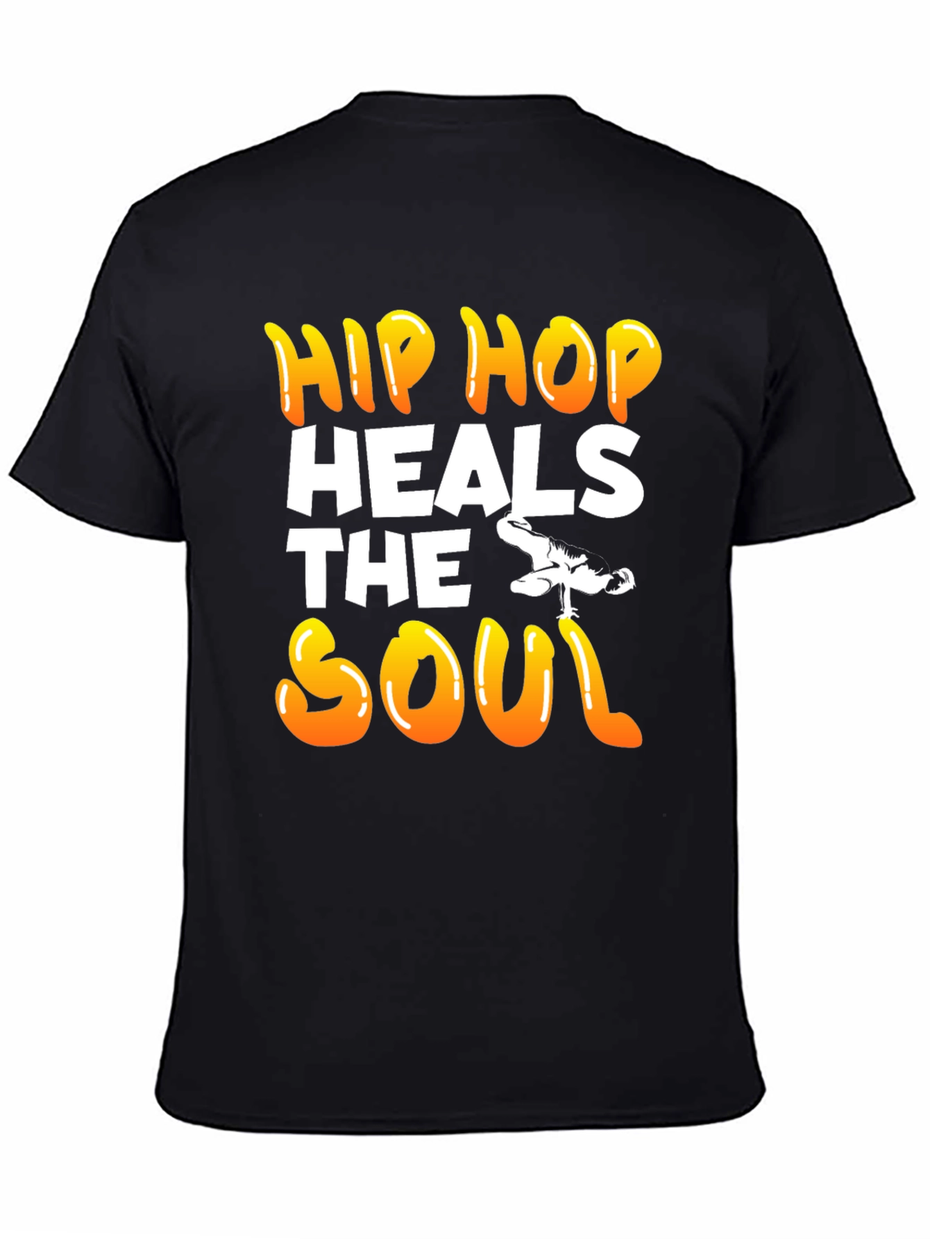 Hip Hop Heals the Soul Graphic T-Shirt