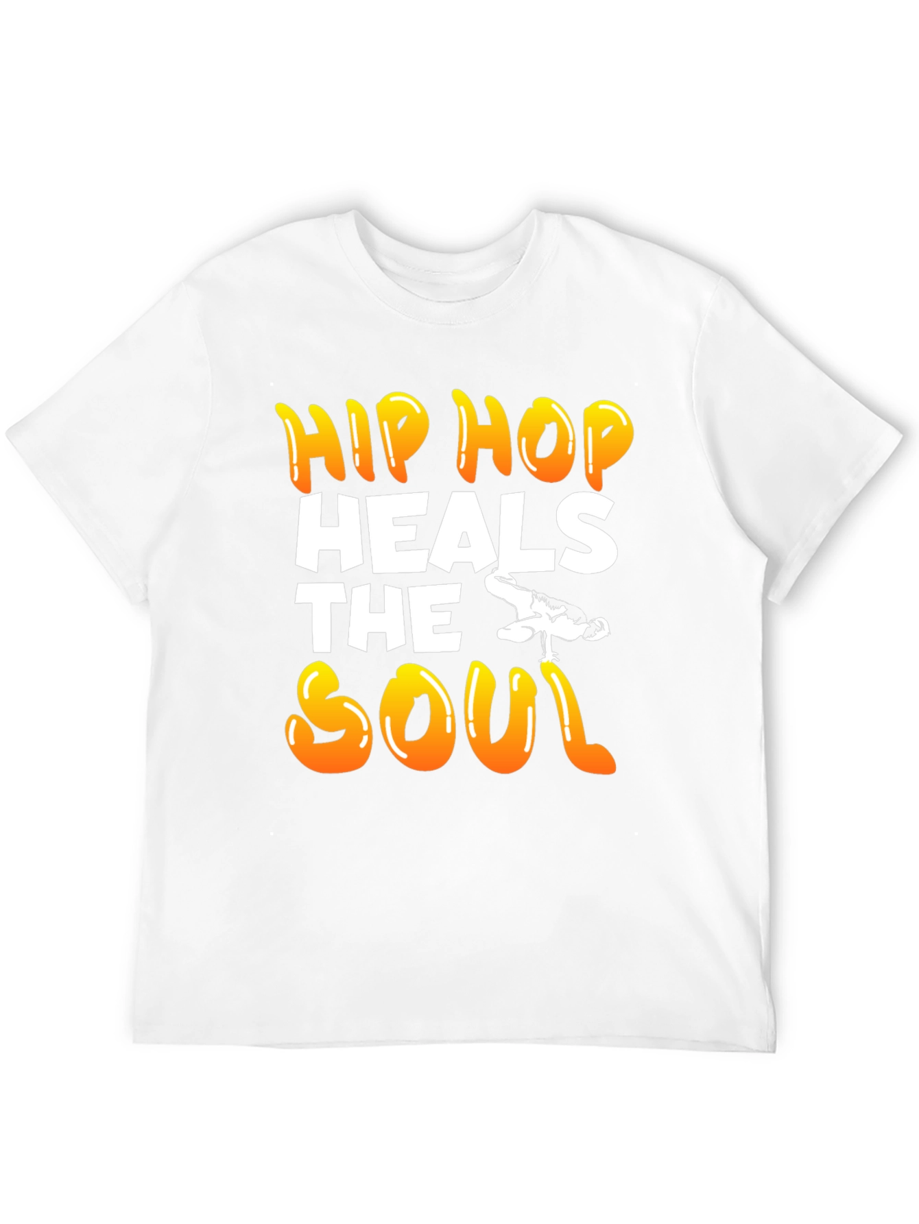 Hip Hop Heals the Soul Graphic T-Shirt