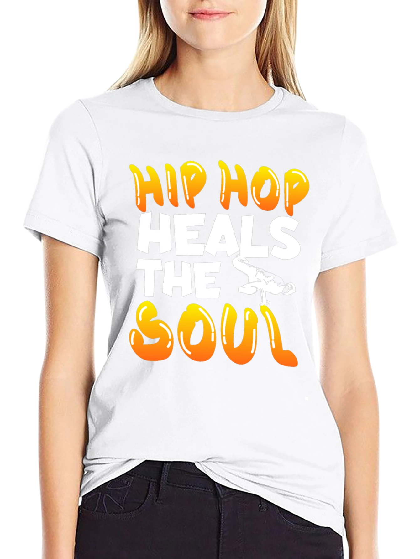 Hip Hop Heals the Soul Graphic T-Shirt