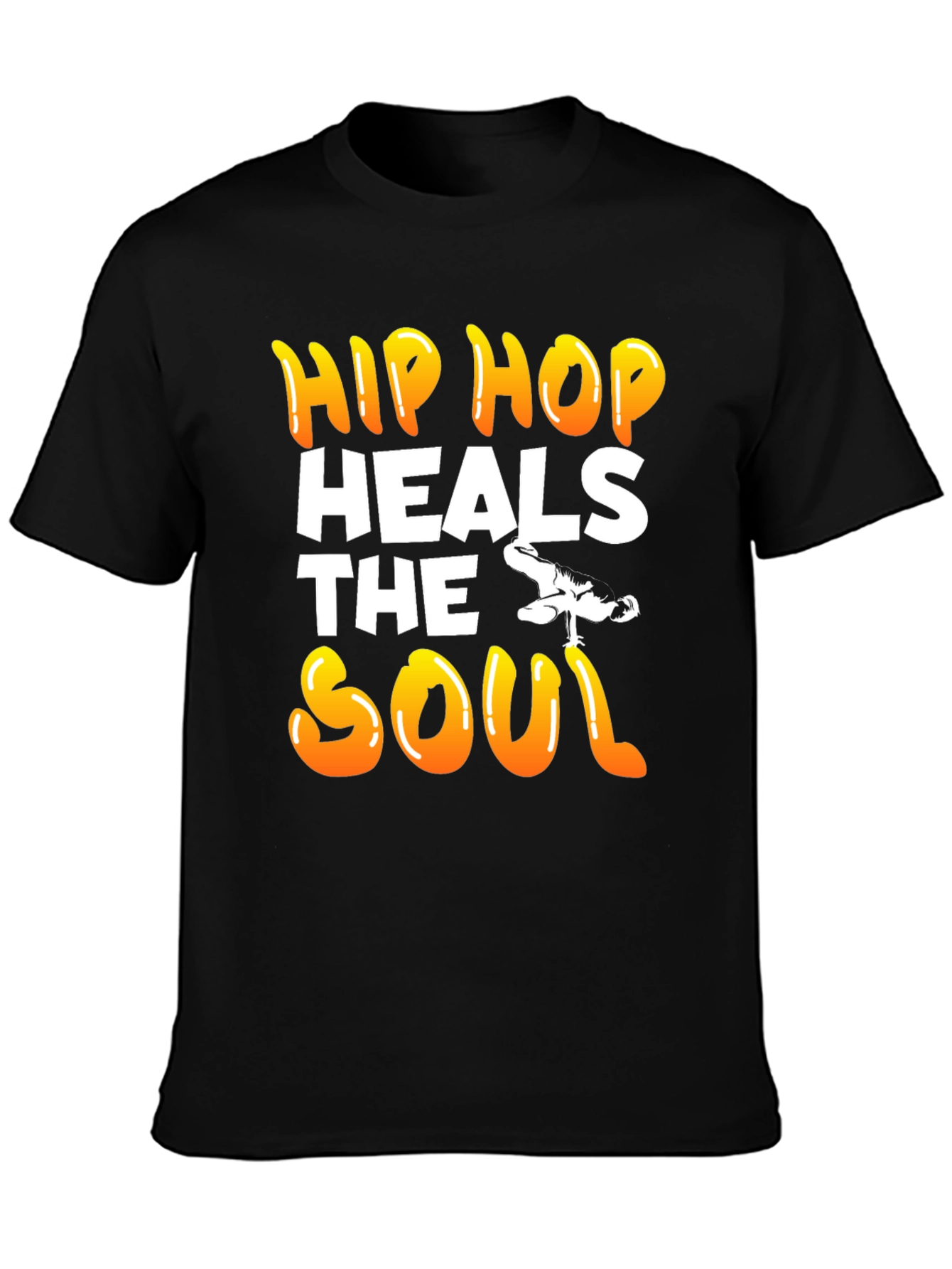 Hip Hop Heals the Soul Graphic T-Shirt