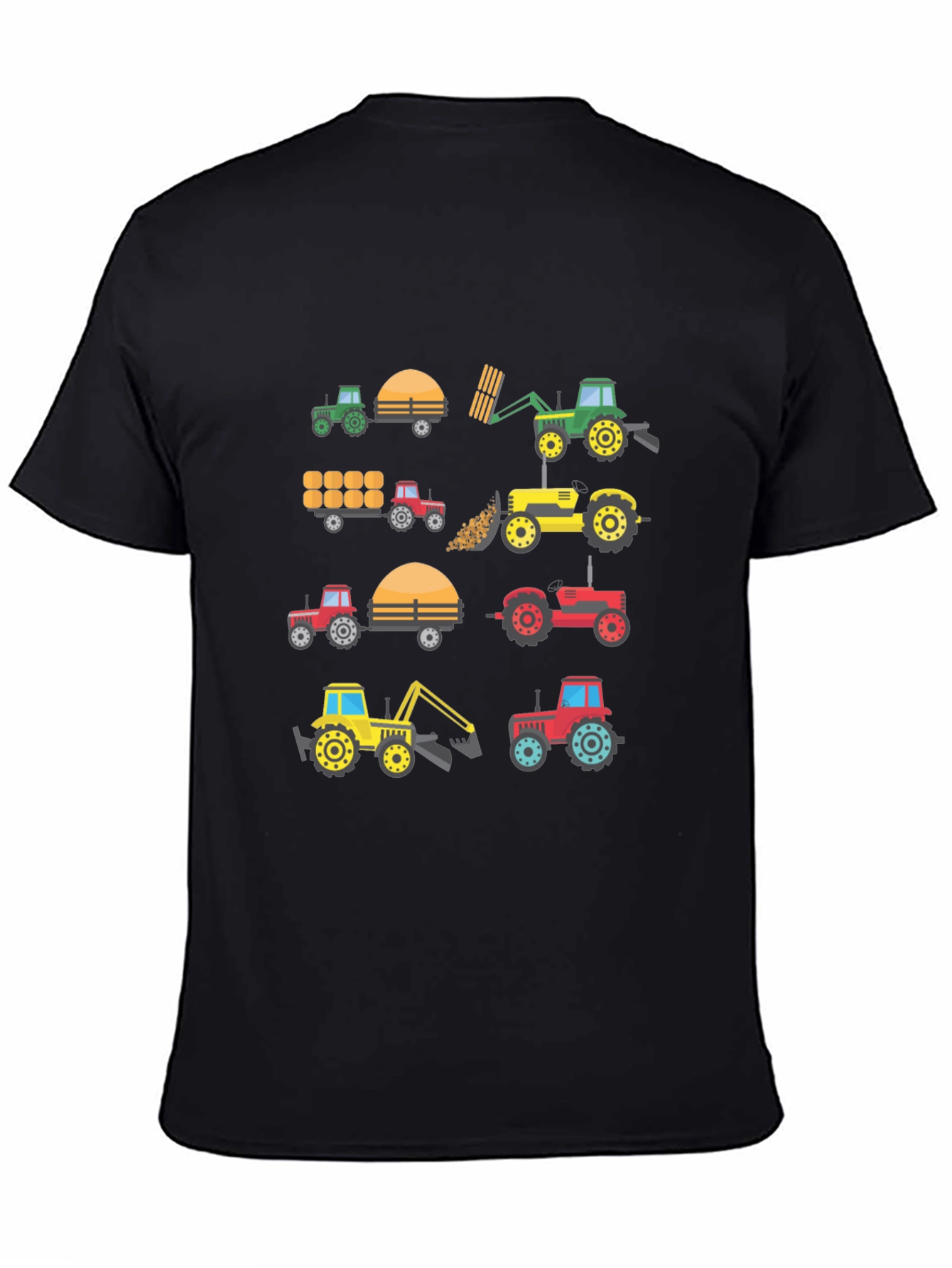 Farm Tractors Graphic T-Shirt