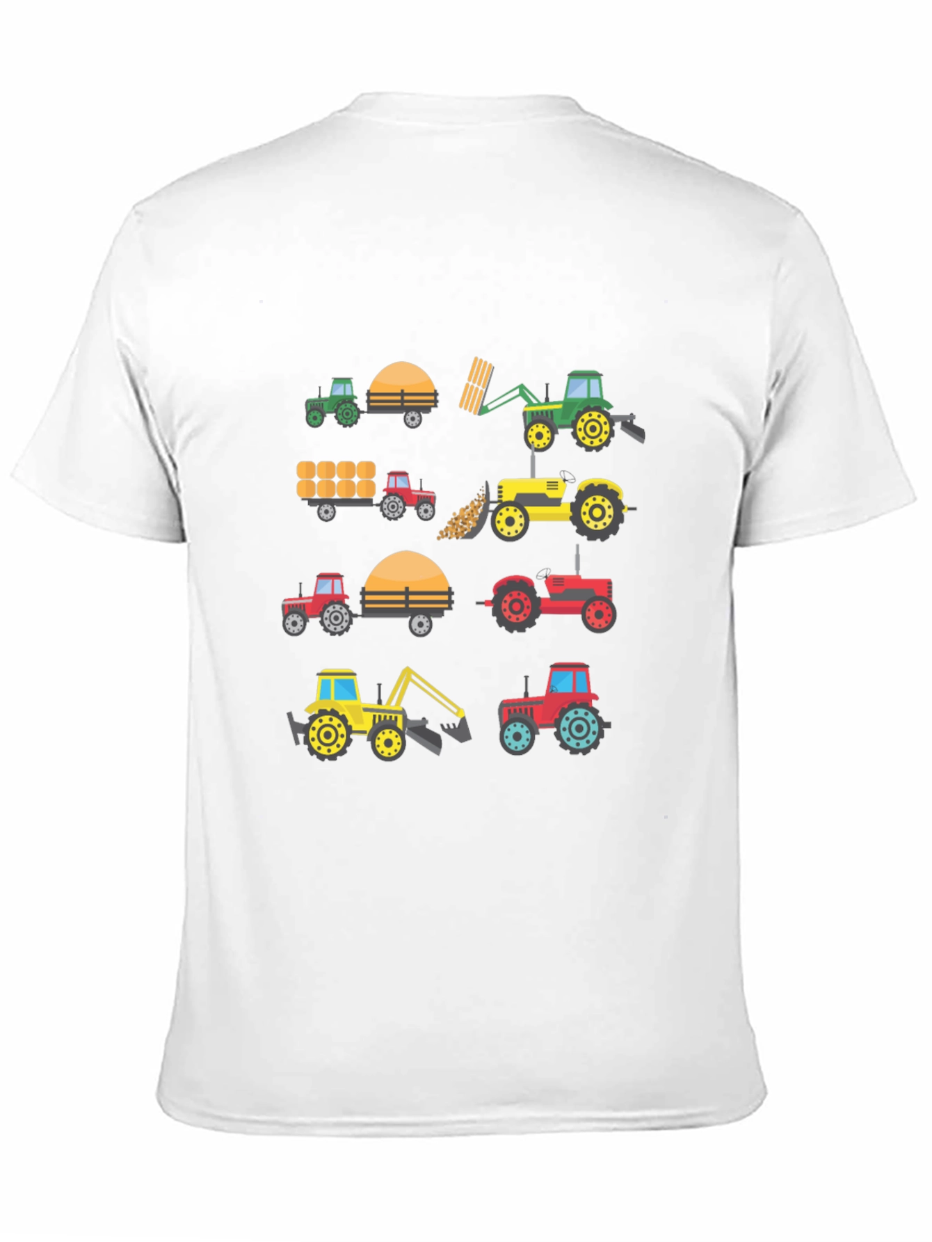 Farm Tractors Graphic T-Shirt