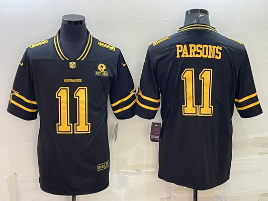 Men's Dallas Cowboys Micah Parsons #11 Black Player Jerseys