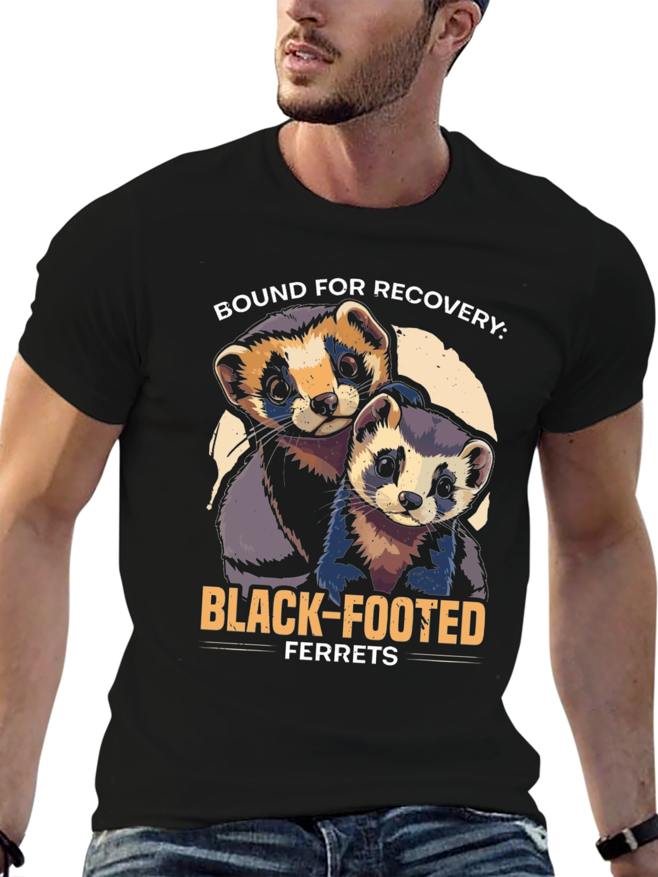 Black-Footed Ferret Recovery T-Shirt
