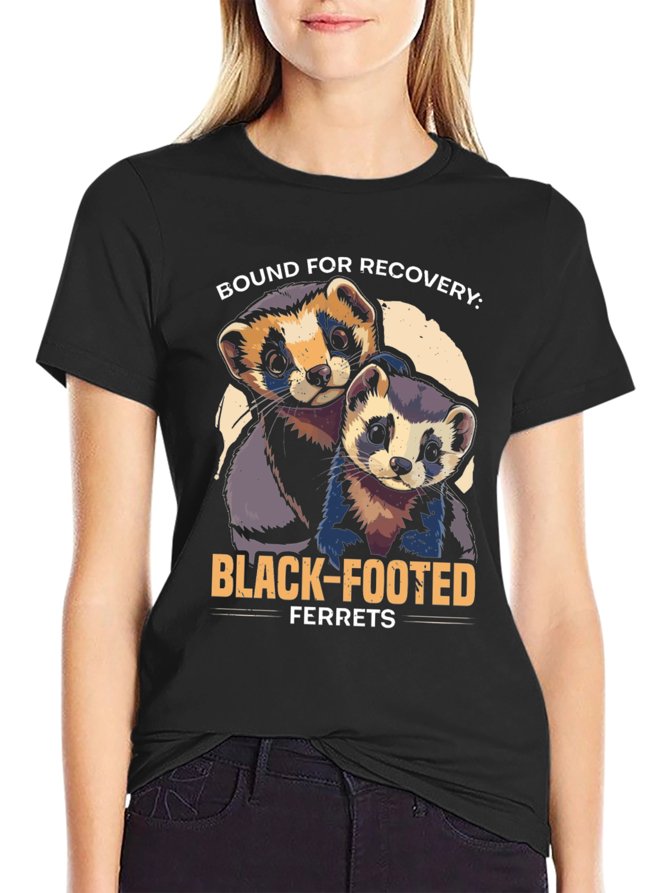 Black-Footed Ferret Recovery T-Shirt