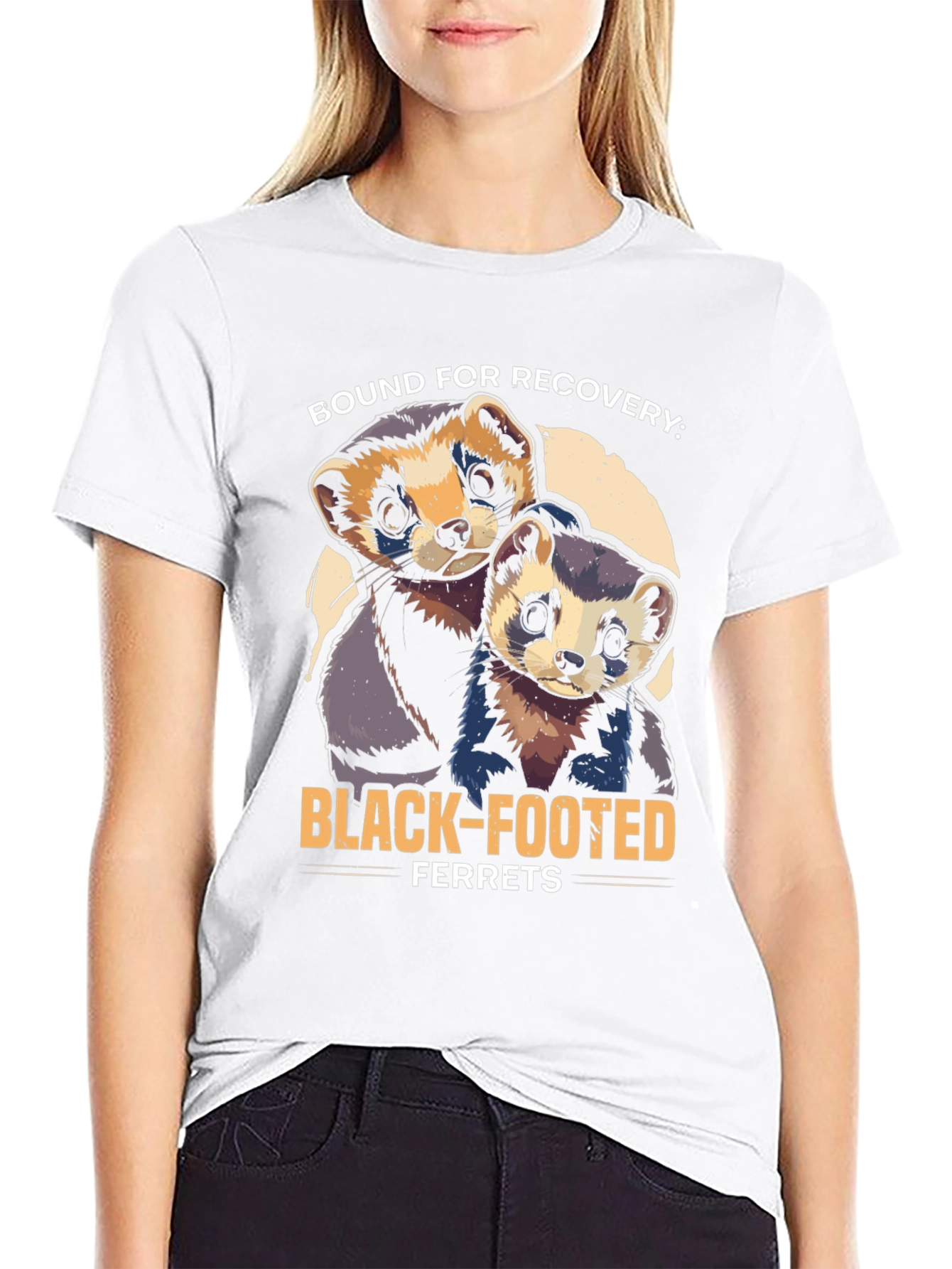 Black-Footed Ferret Recovery T-Shirt