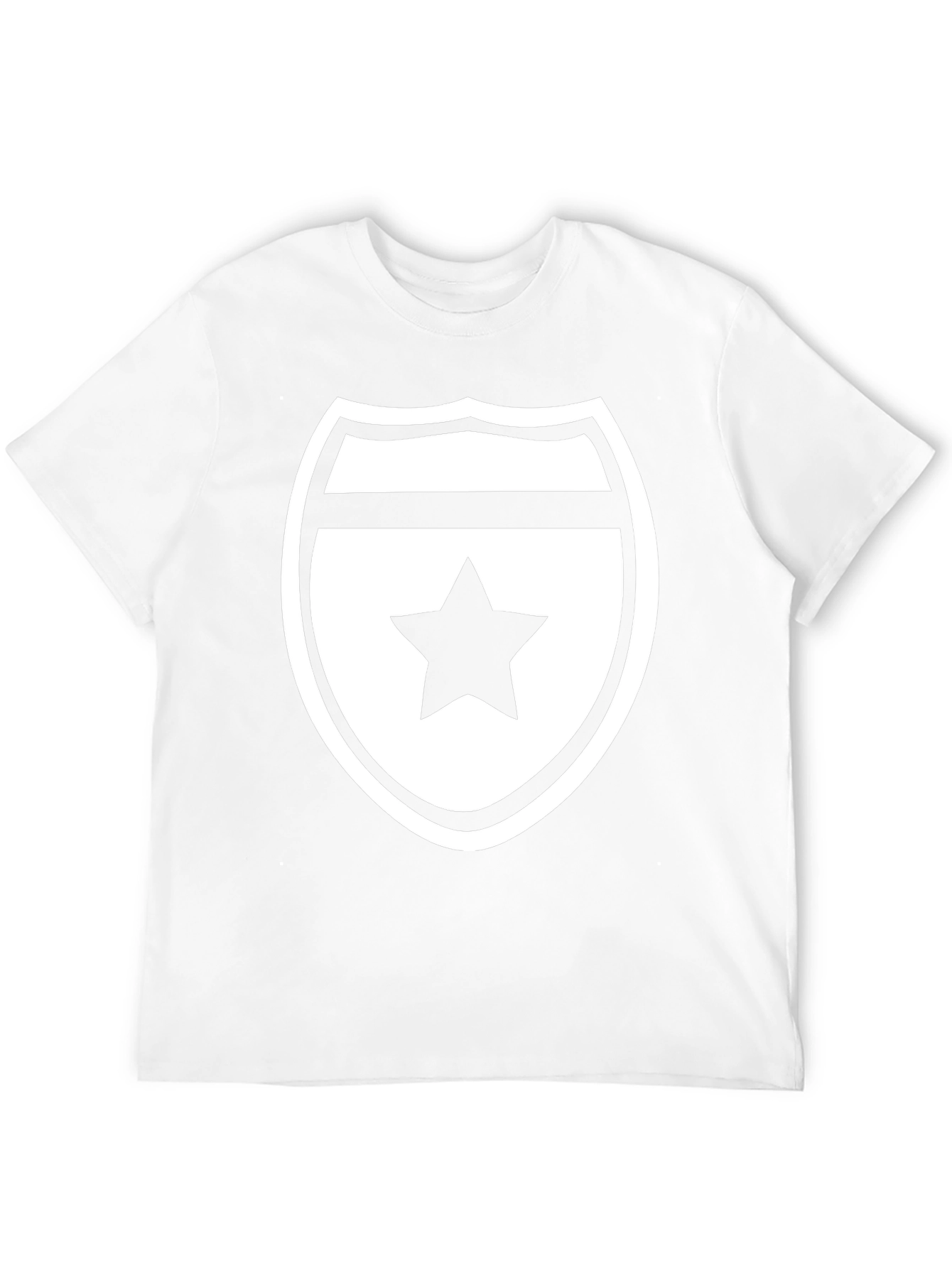 Star Shield Graphic Tee - Mens Black T-Shirt