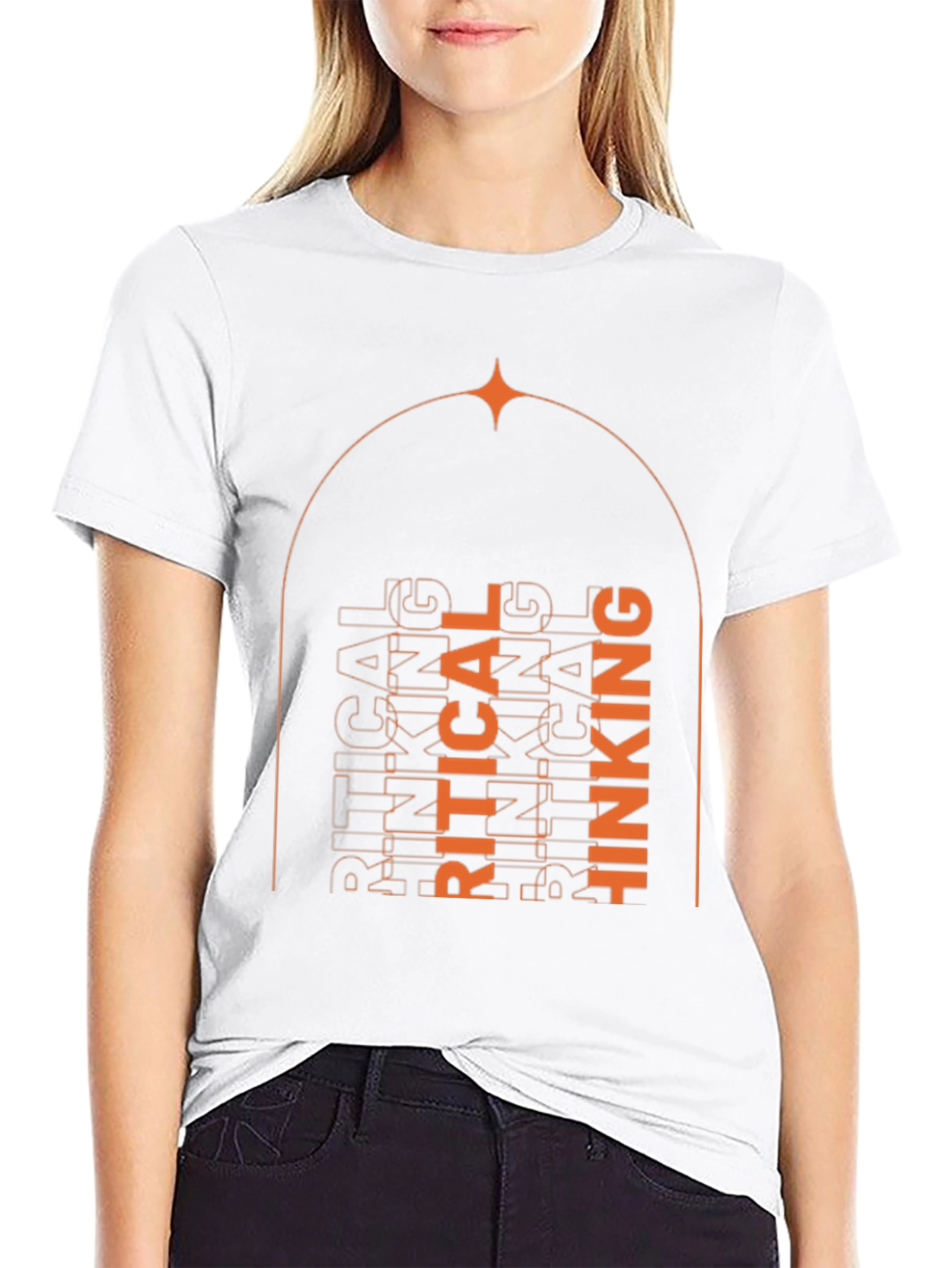 Critical Thinking Graphic Tee - Unisex Black T-Shirt