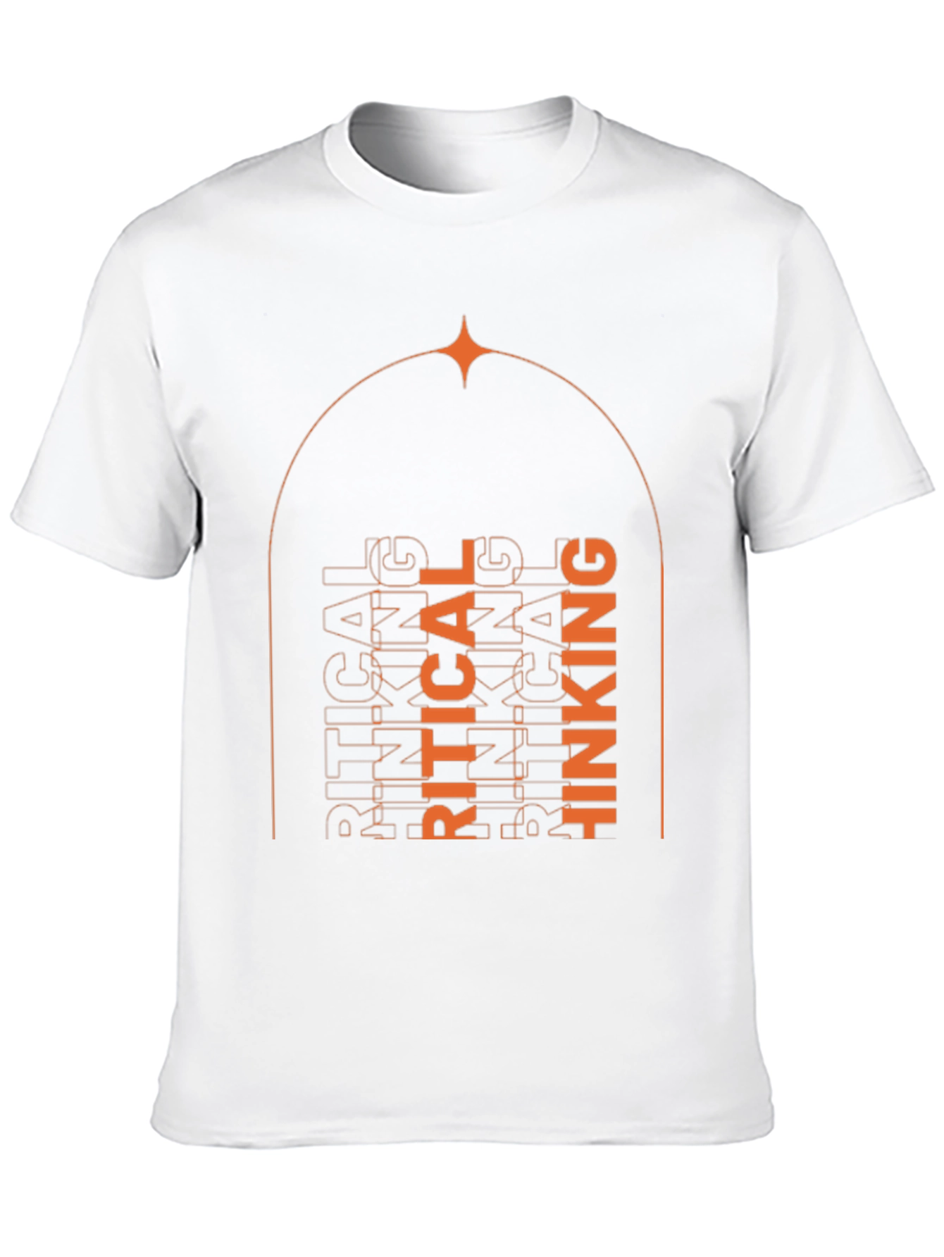 Critical Thinking Graphic Tee - Unisex Black T-Shirt