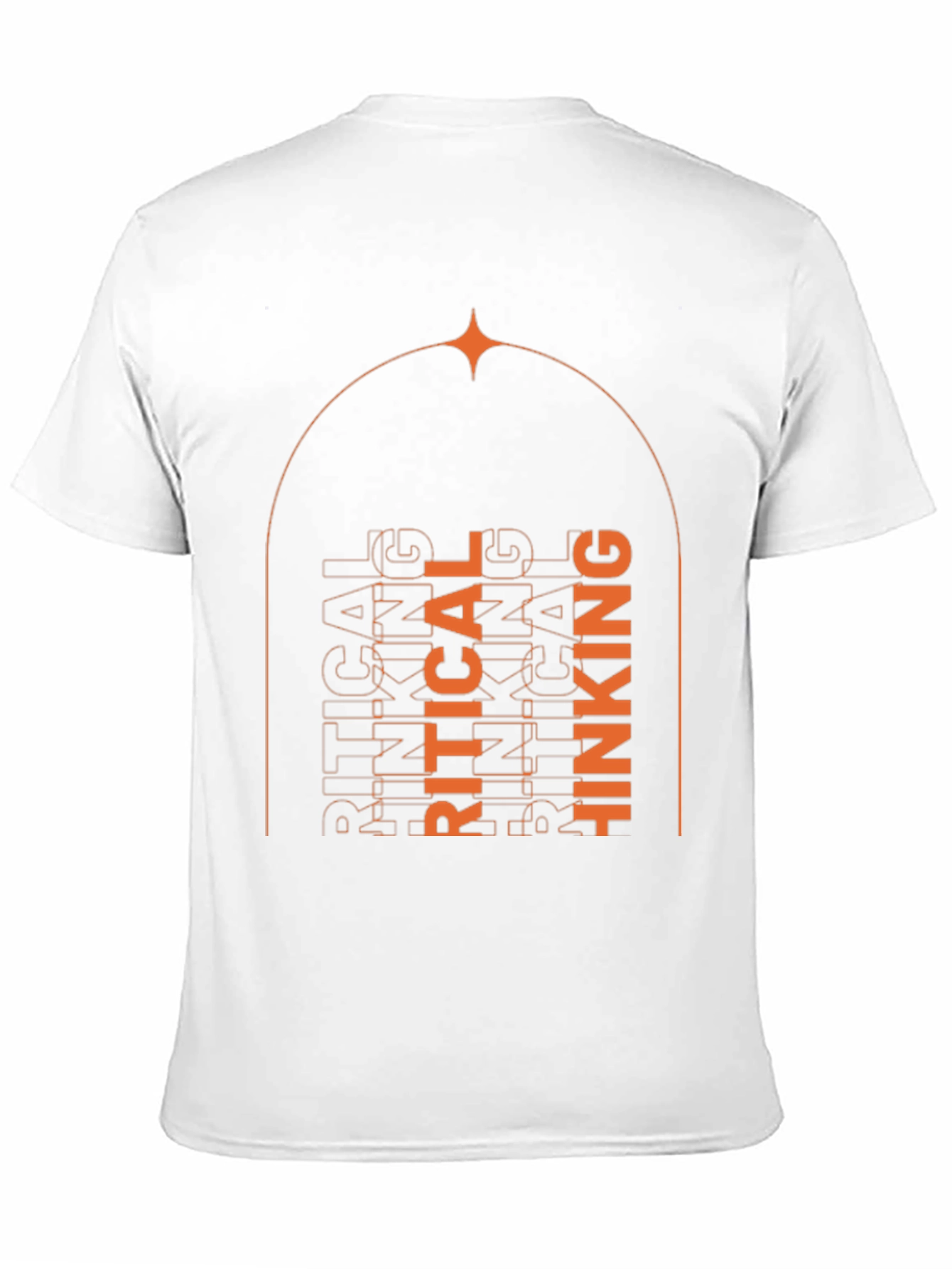 Critical Thinking Graphic Tee - Unisex Black T-Shirt