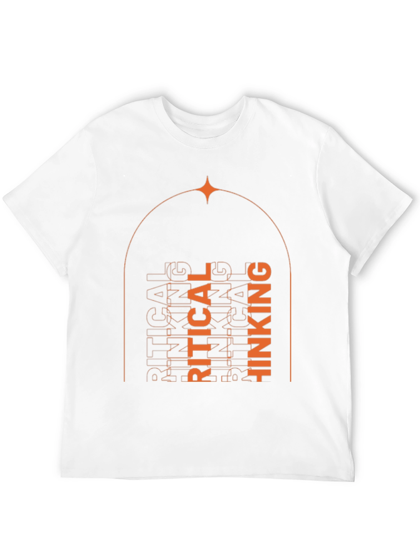Critical Thinking Graphic Tee - Unisex Black T-Shirt