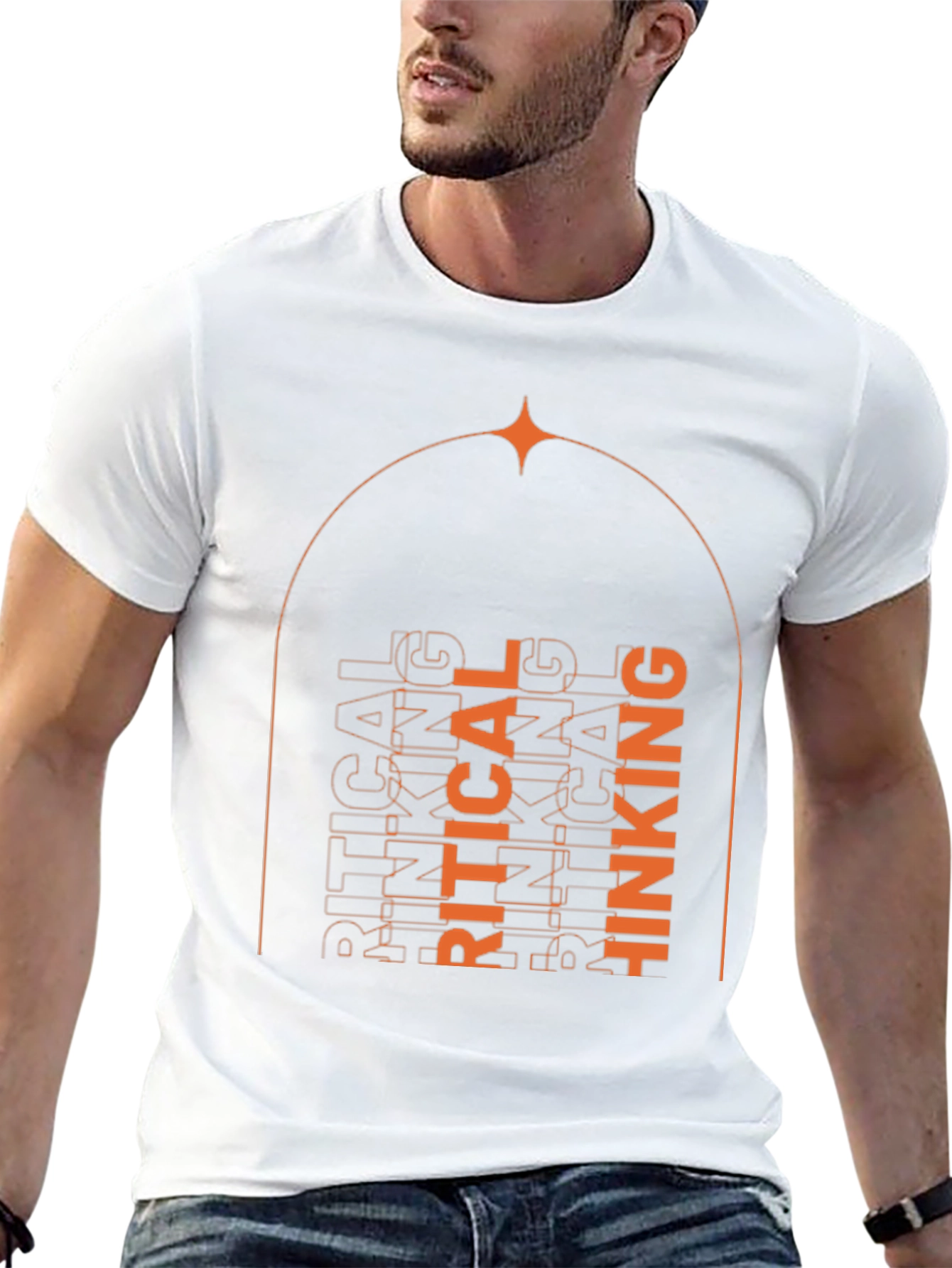 Critical Thinking Graphic Tee - Unisex Black T-Shirt