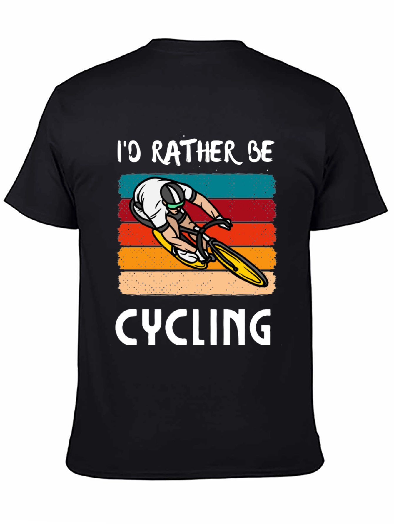 Id Rather Be Cycling T-Shirt - Bike Lover Tee