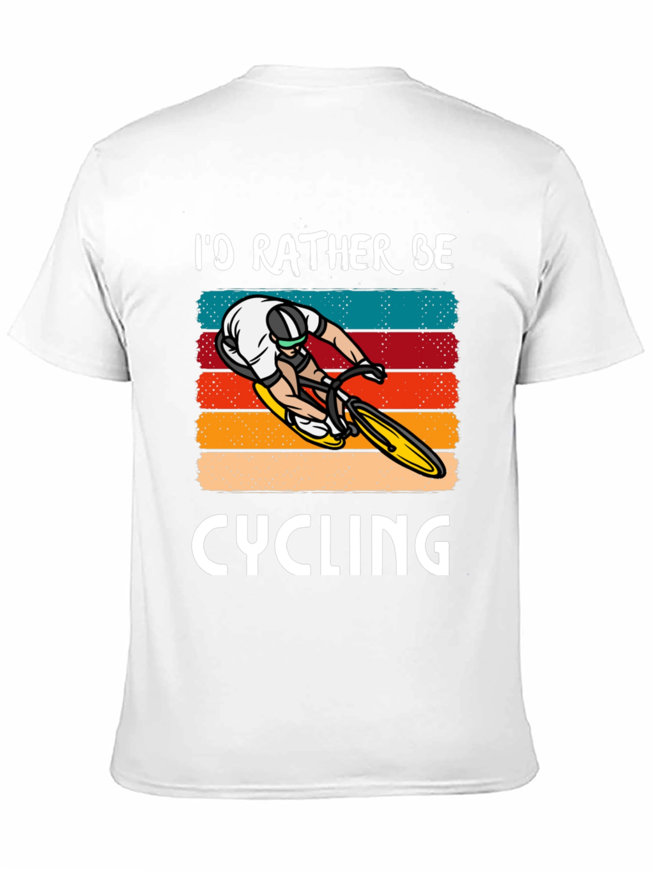Id Rather Be Cycling T-Shirt - Bike Lover Tee