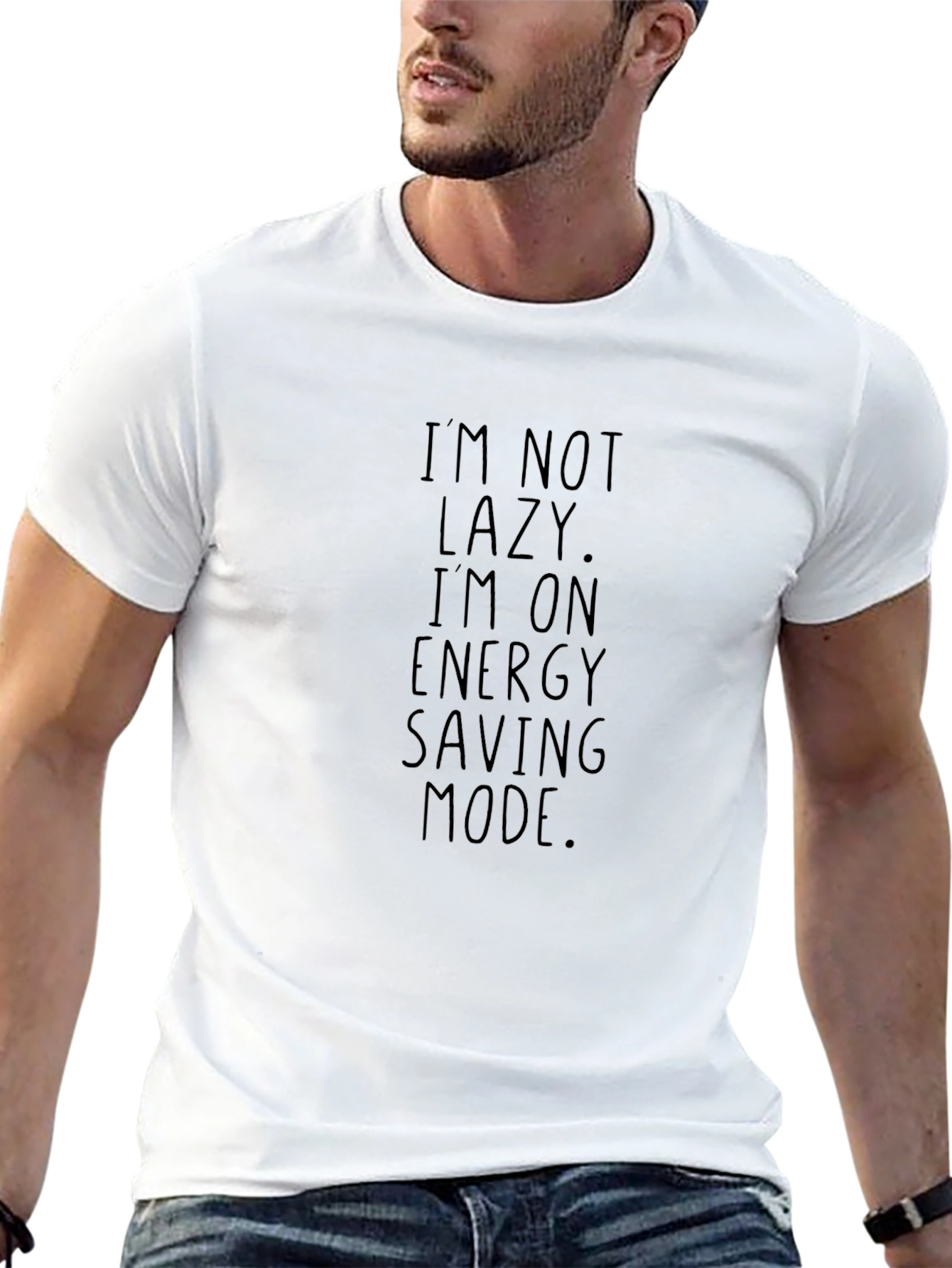 Im Not Lazy T-Shirt - Energy Saving Mode Tee