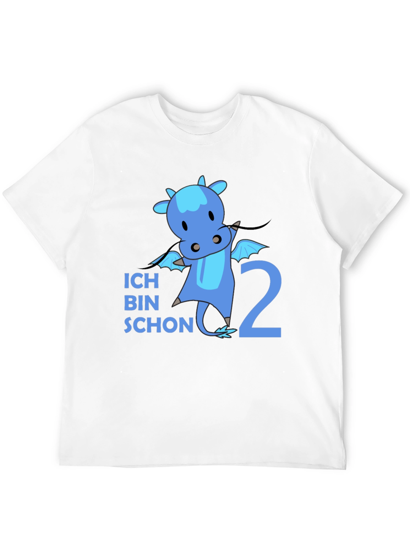 Ich Bin Schon 2 Dragon Black T-Shirt