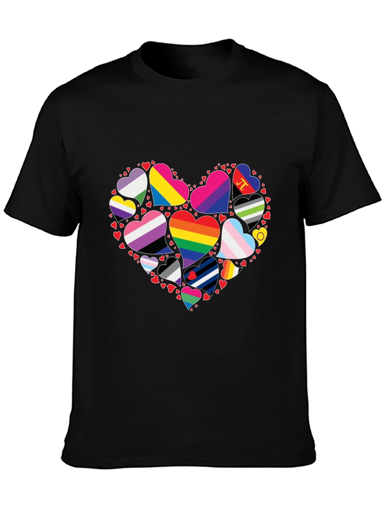 Pride Heart T-Shirt - LGBTQ+ Love & Acceptance