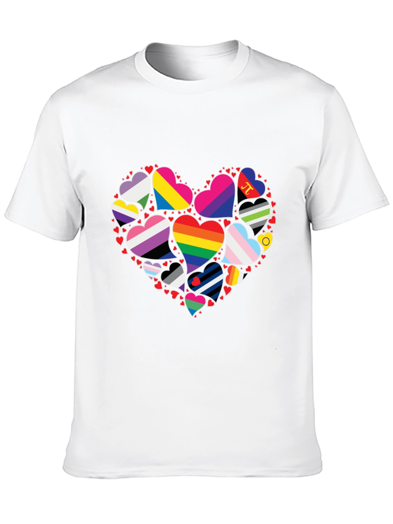 Pride Heart T-Shirt - LGBTQ+ Love & Acceptance