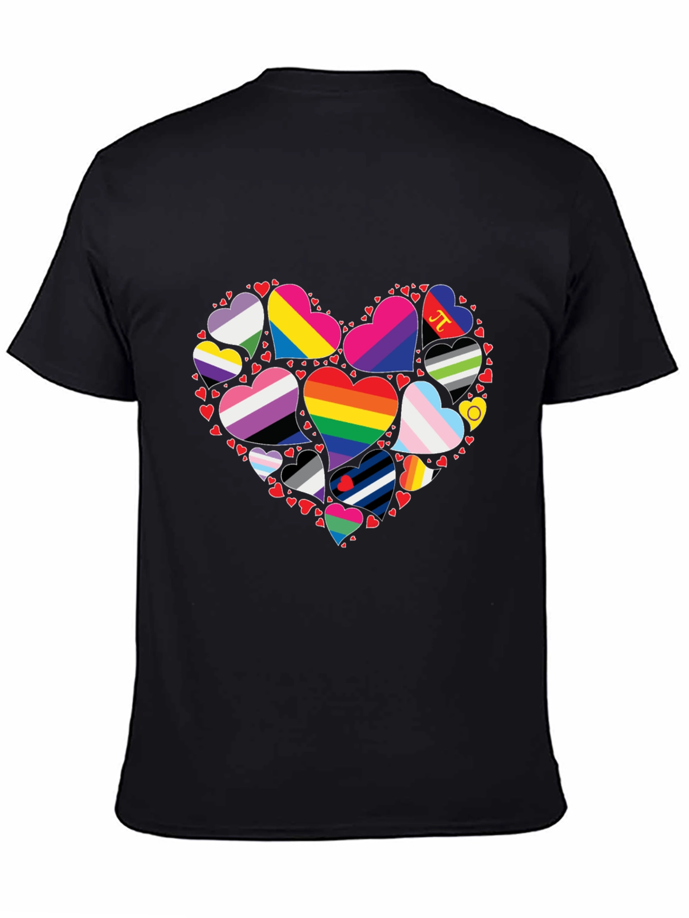 Pride Heart T-Shirt - LGBTQ+ Love & Acceptance