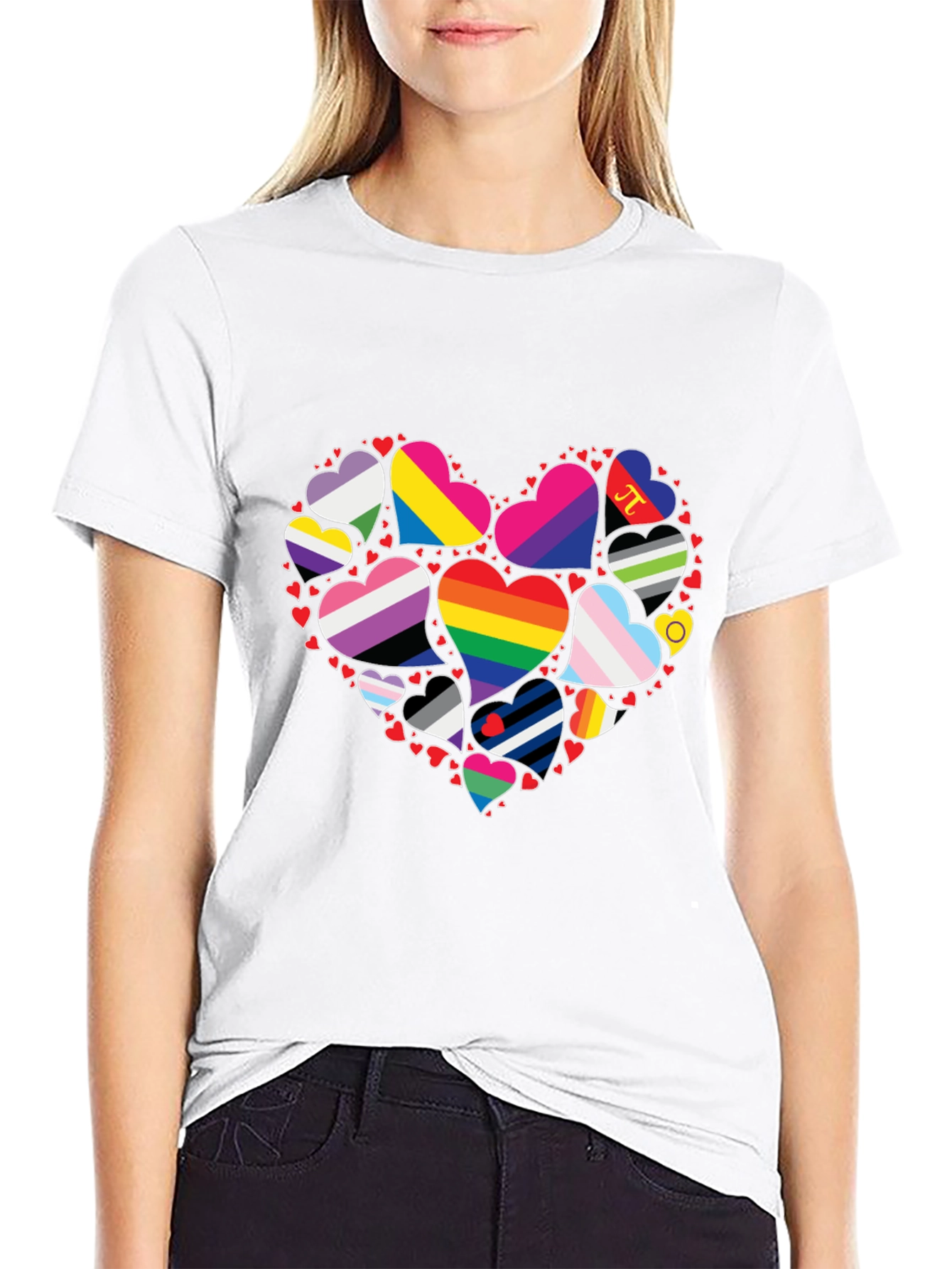 Pride Heart T-Shirt - LGBTQ+ Love & Acceptance