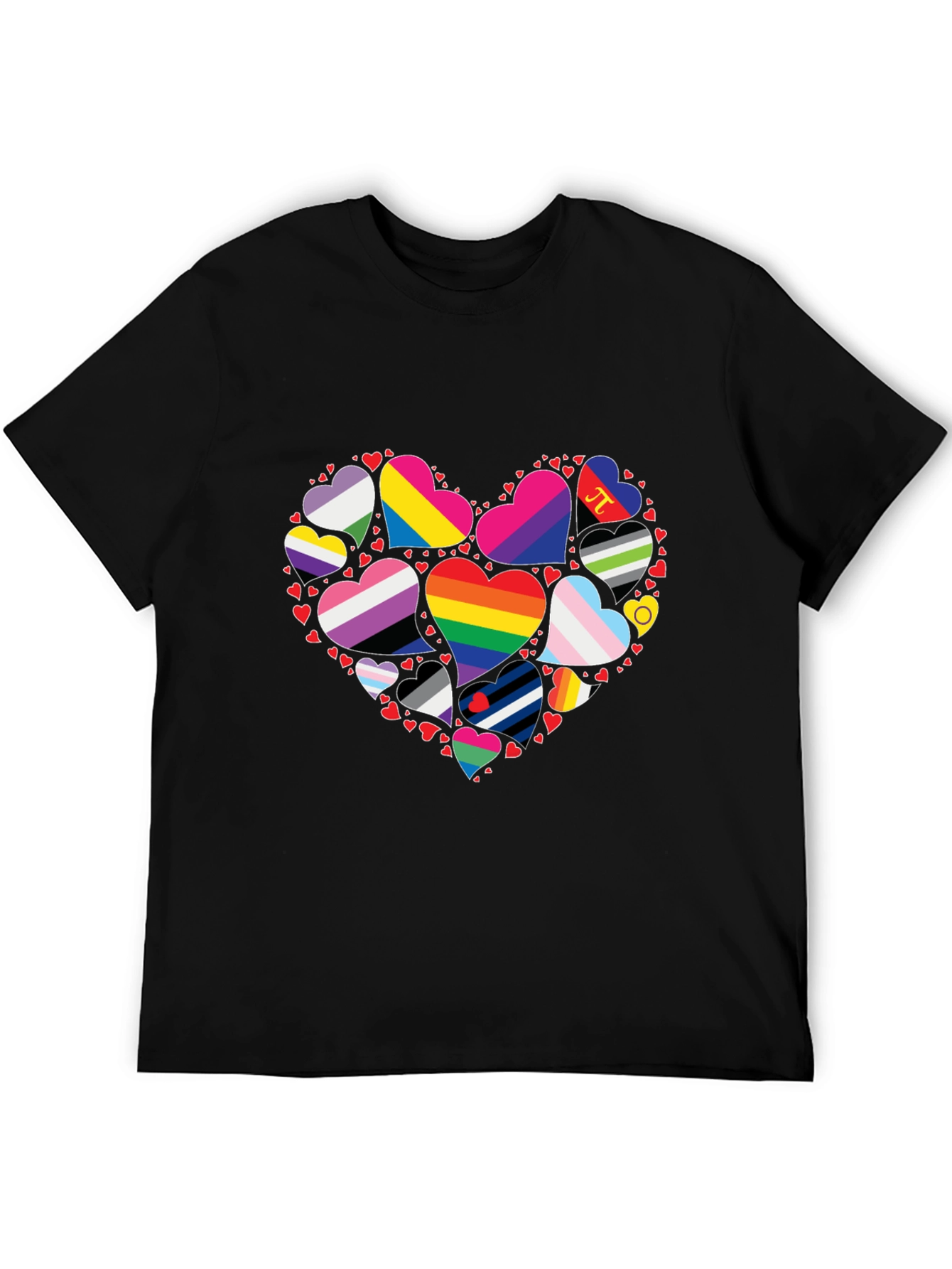 Pride Heart T-Shirt - LGBTQ+ Love & Acceptance