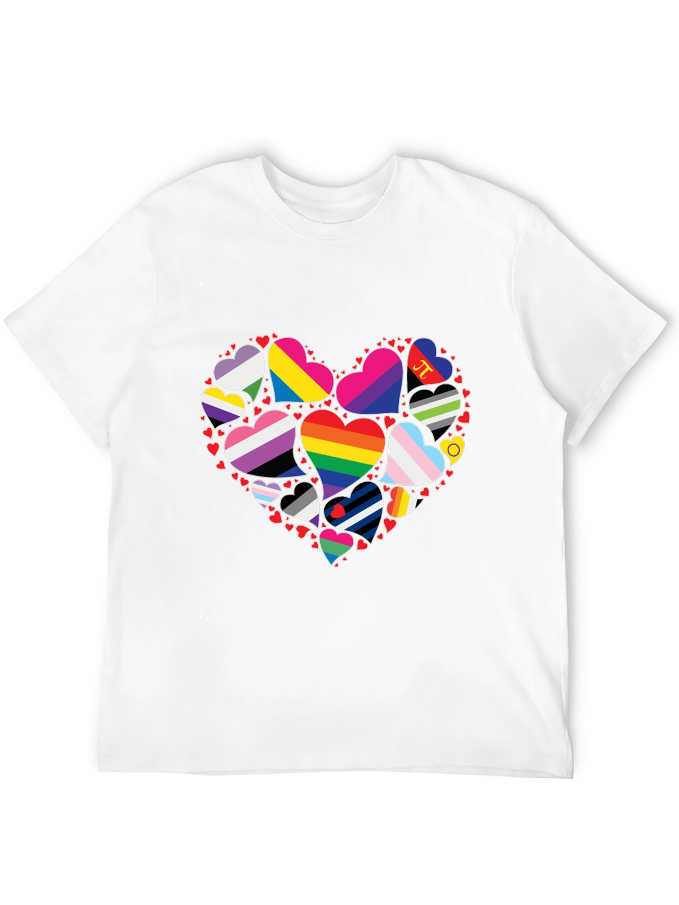 Pride Heart T-Shirt - LGBTQ+ Love & Acceptance
