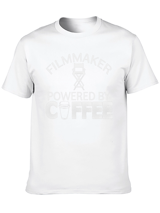 Filmmaker Powered By Coffee T-Shirt
