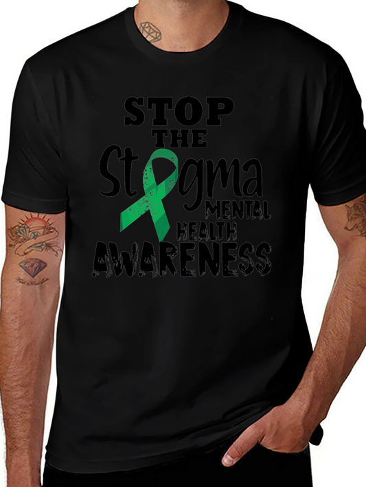Stop the Stigma Mental Health Awareness T-Shirt