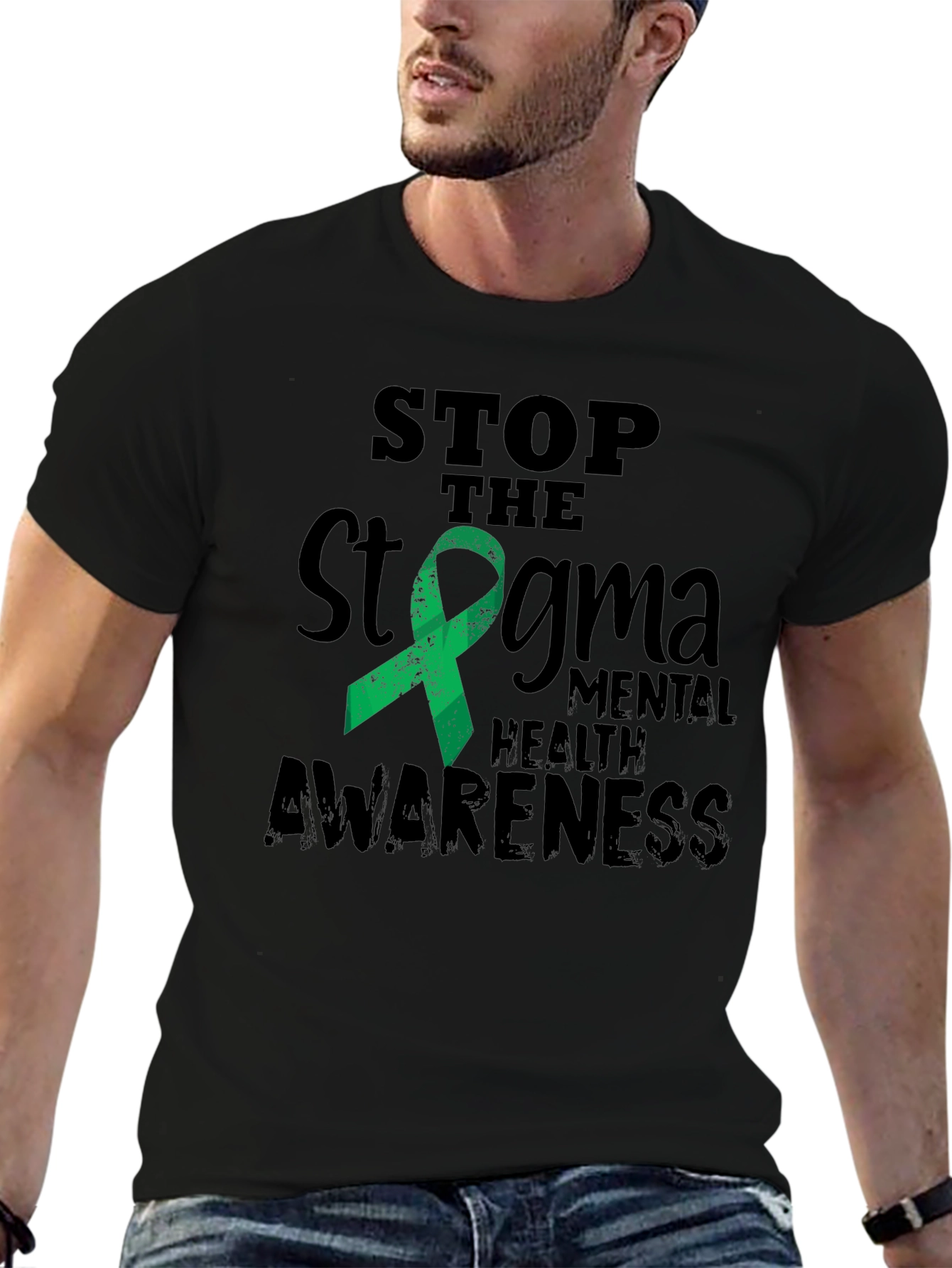 Stop the Stigma Mental Health Awareness T-Shirt