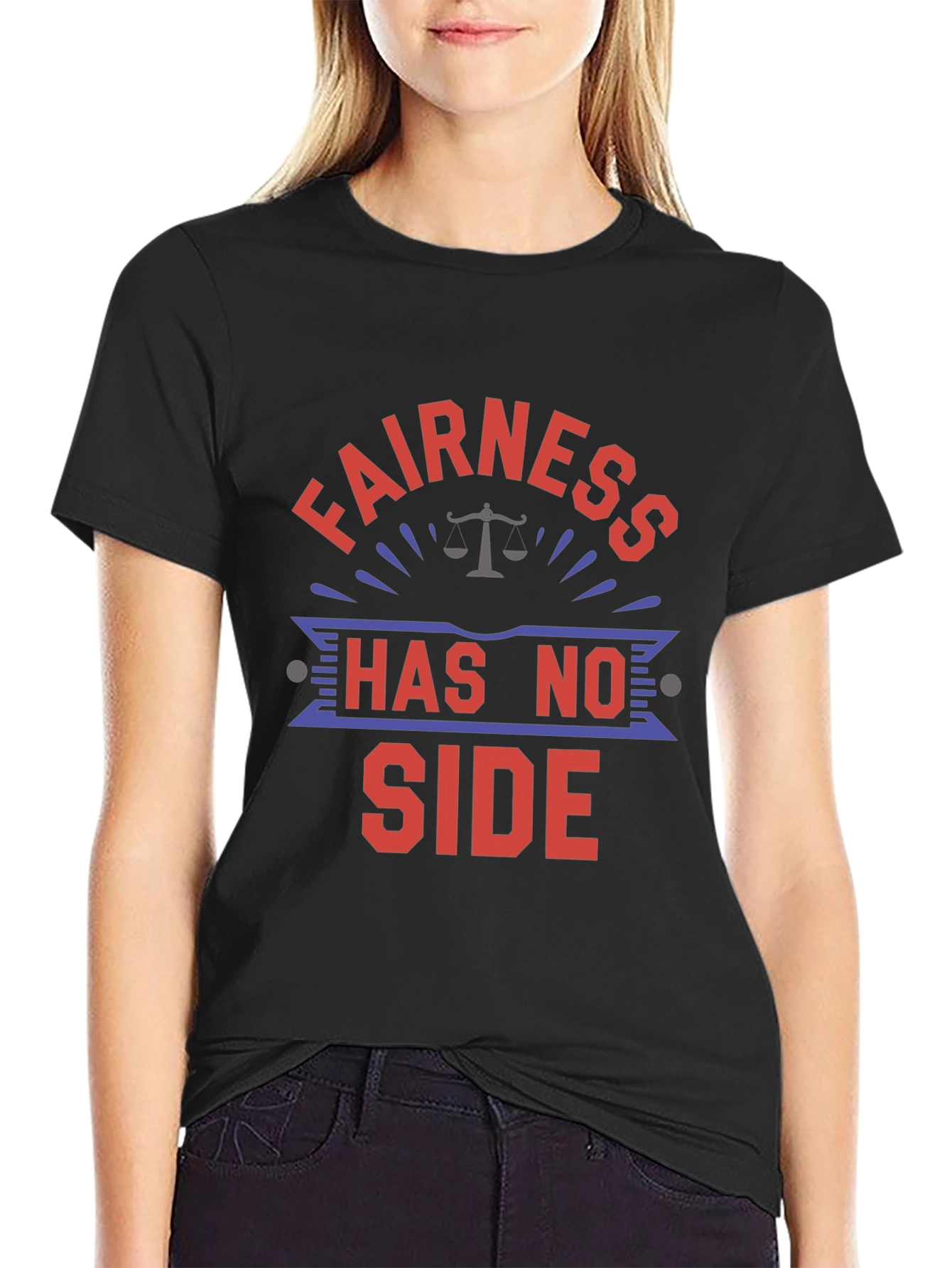 Fairness Has No Side T-Shirt - Justice Advocate Tee