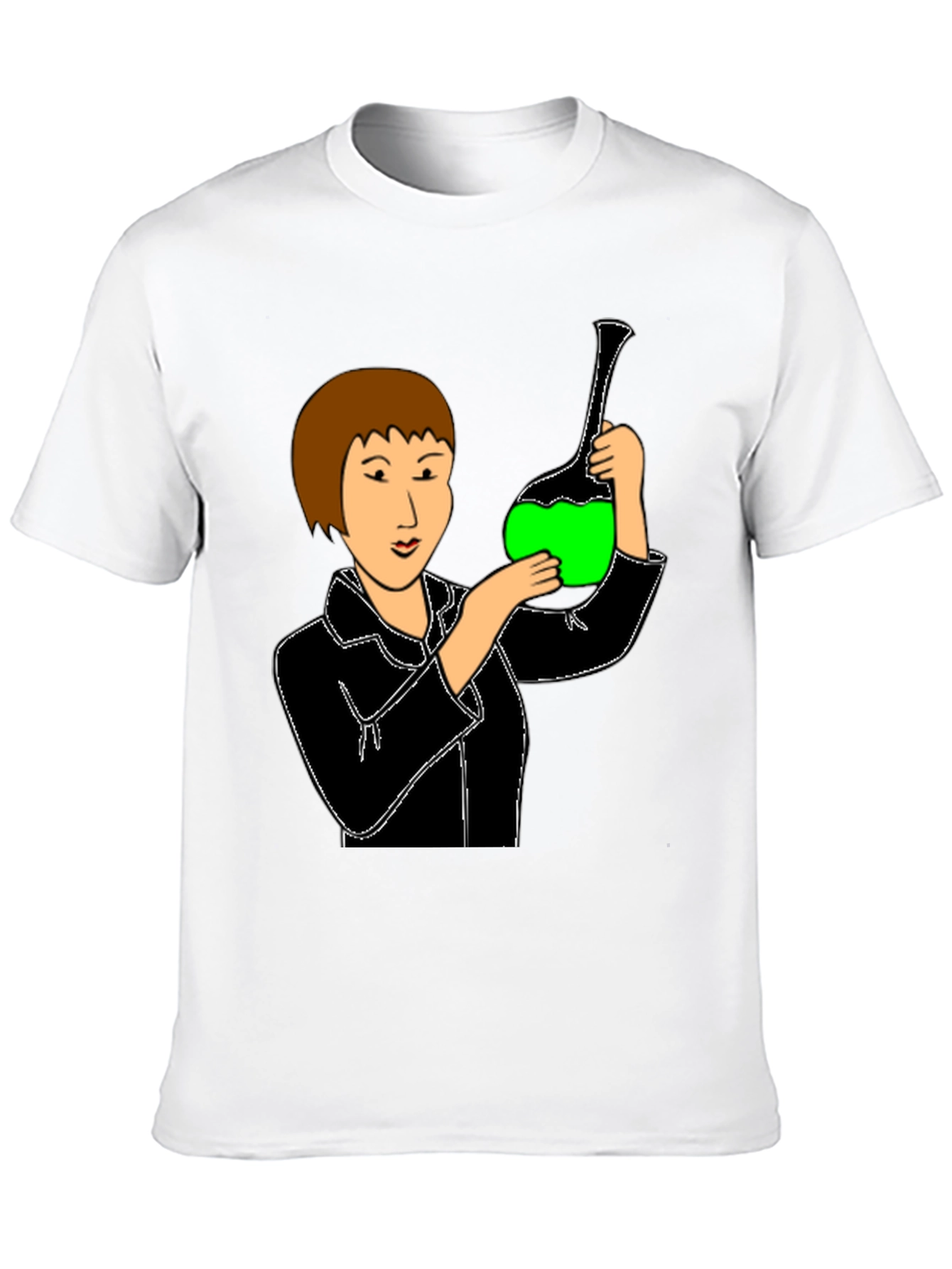 Scientist Graphic T-Shirt - Unisex Black Tee