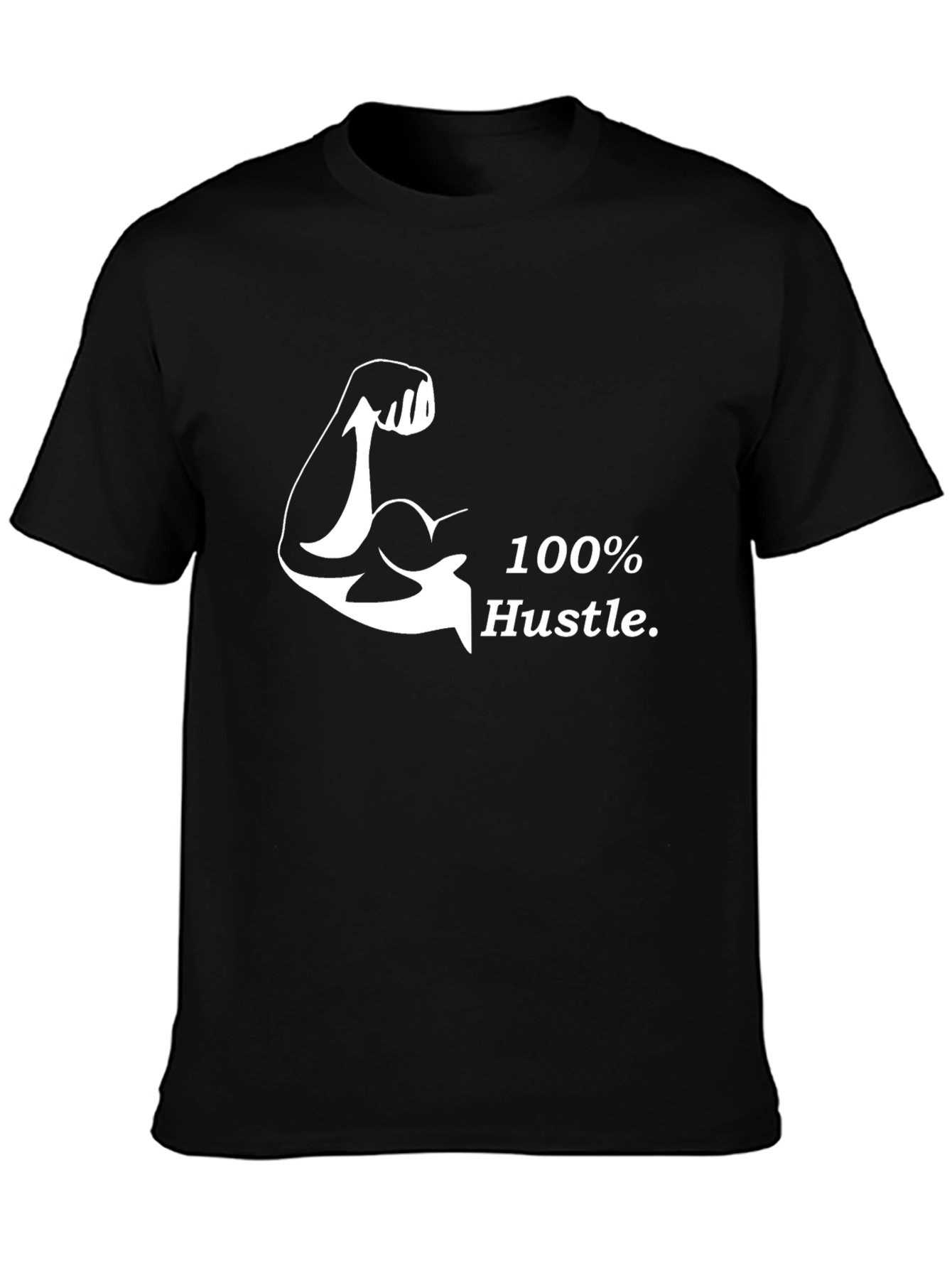 100% Hustle Graphic Tee