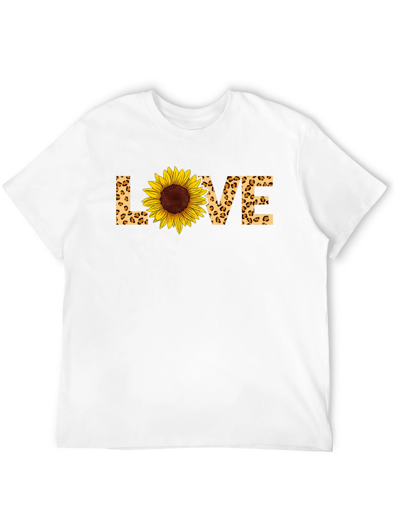 Sunflower LOVE Graphic T-Shirt - Black