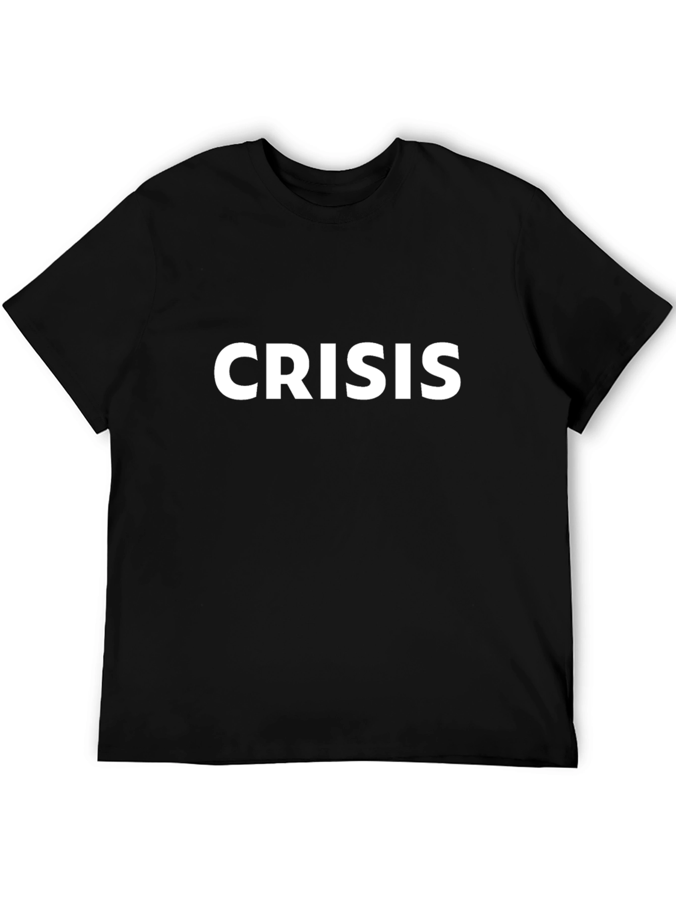 Crisis Tee - Bold Statement T-Shirt