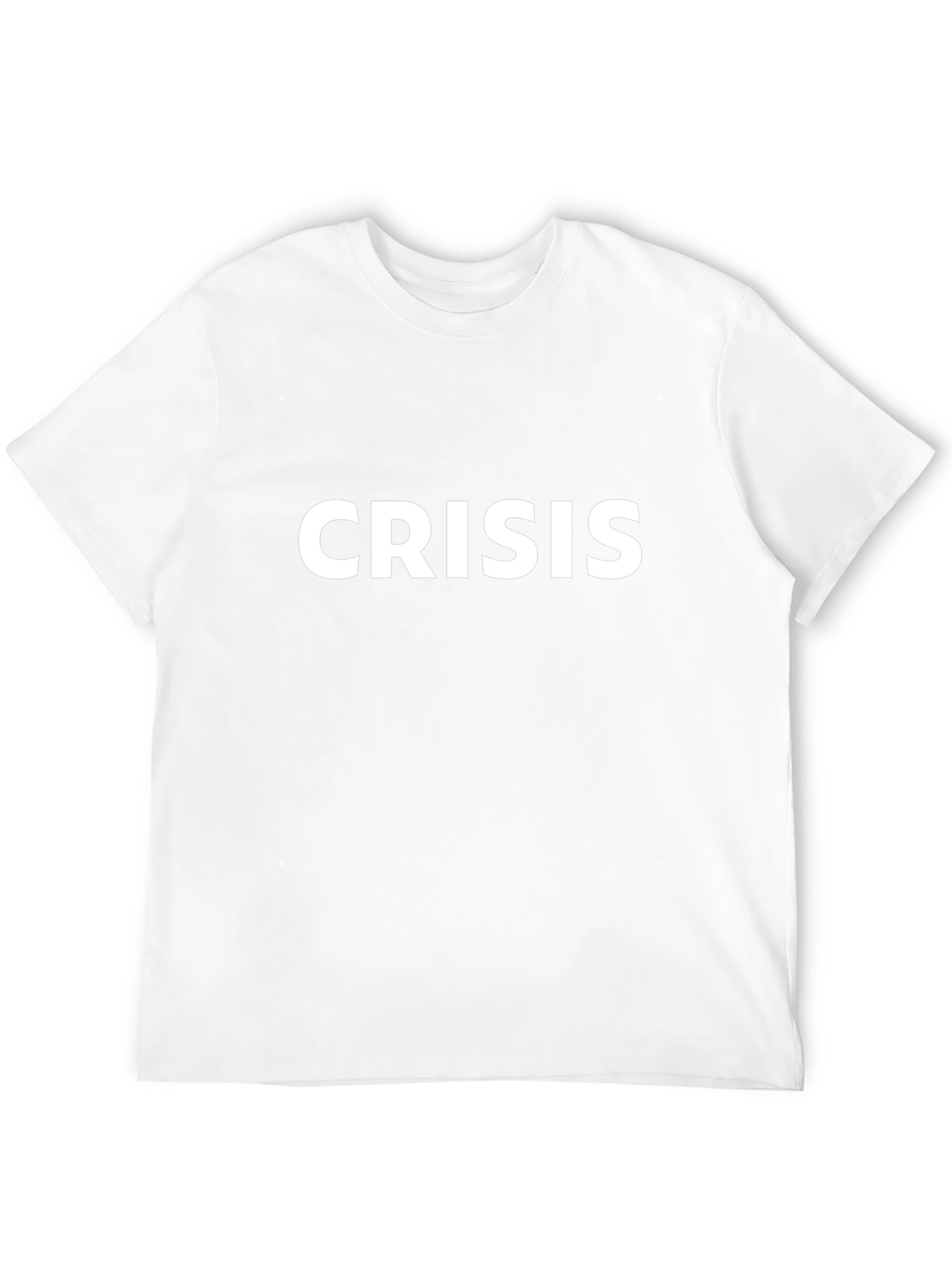 Crisis Tee - Bold Statement T-Shirt