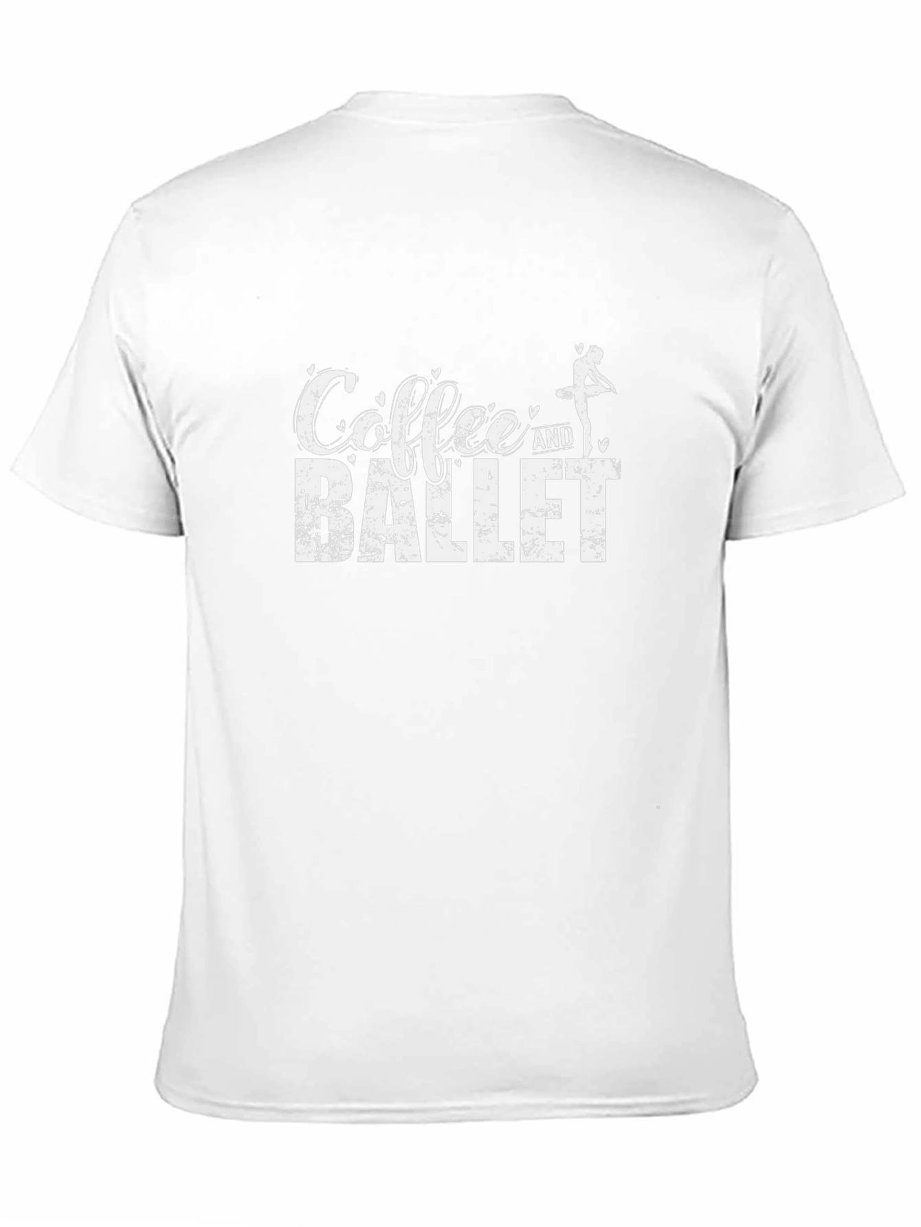 Coffee and Ballet Black T-Shirt