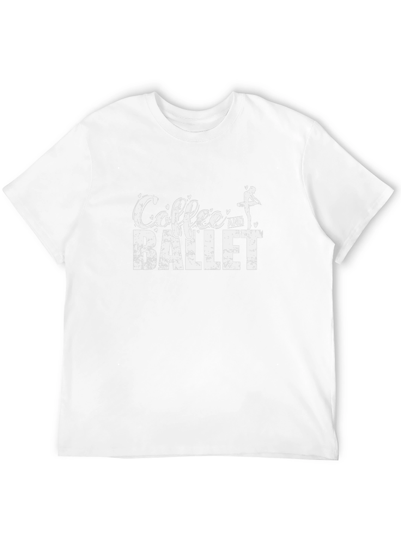 Coffee and Ballet Black T-Shirt