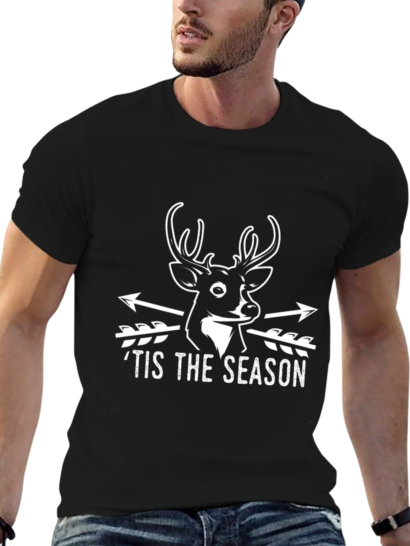 Tis the Season Deer Arrow T-Shirt