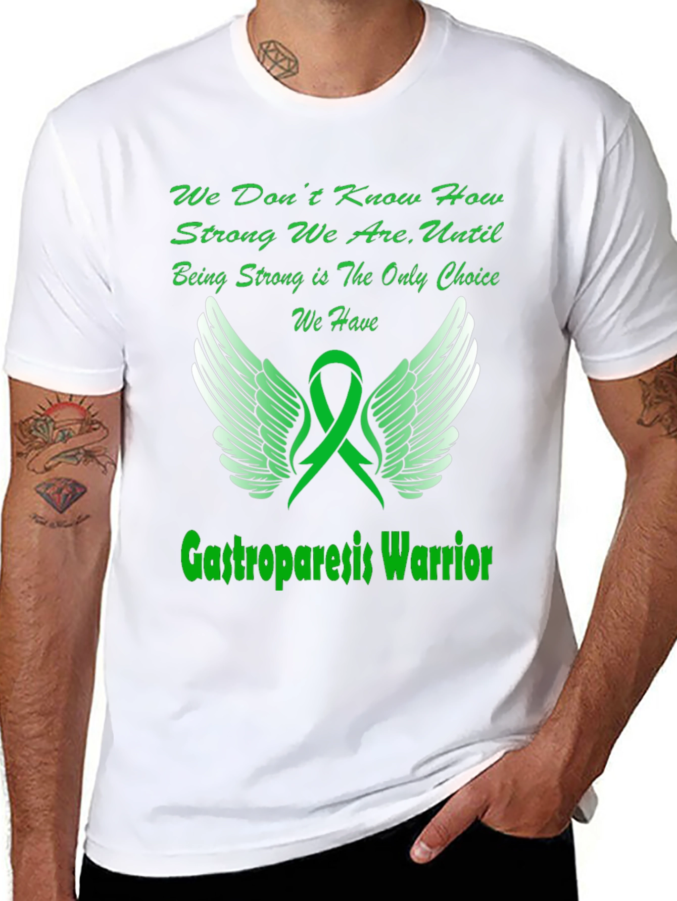 Gastroparesis Warrior T-Shirt - Awareness Support Tee
