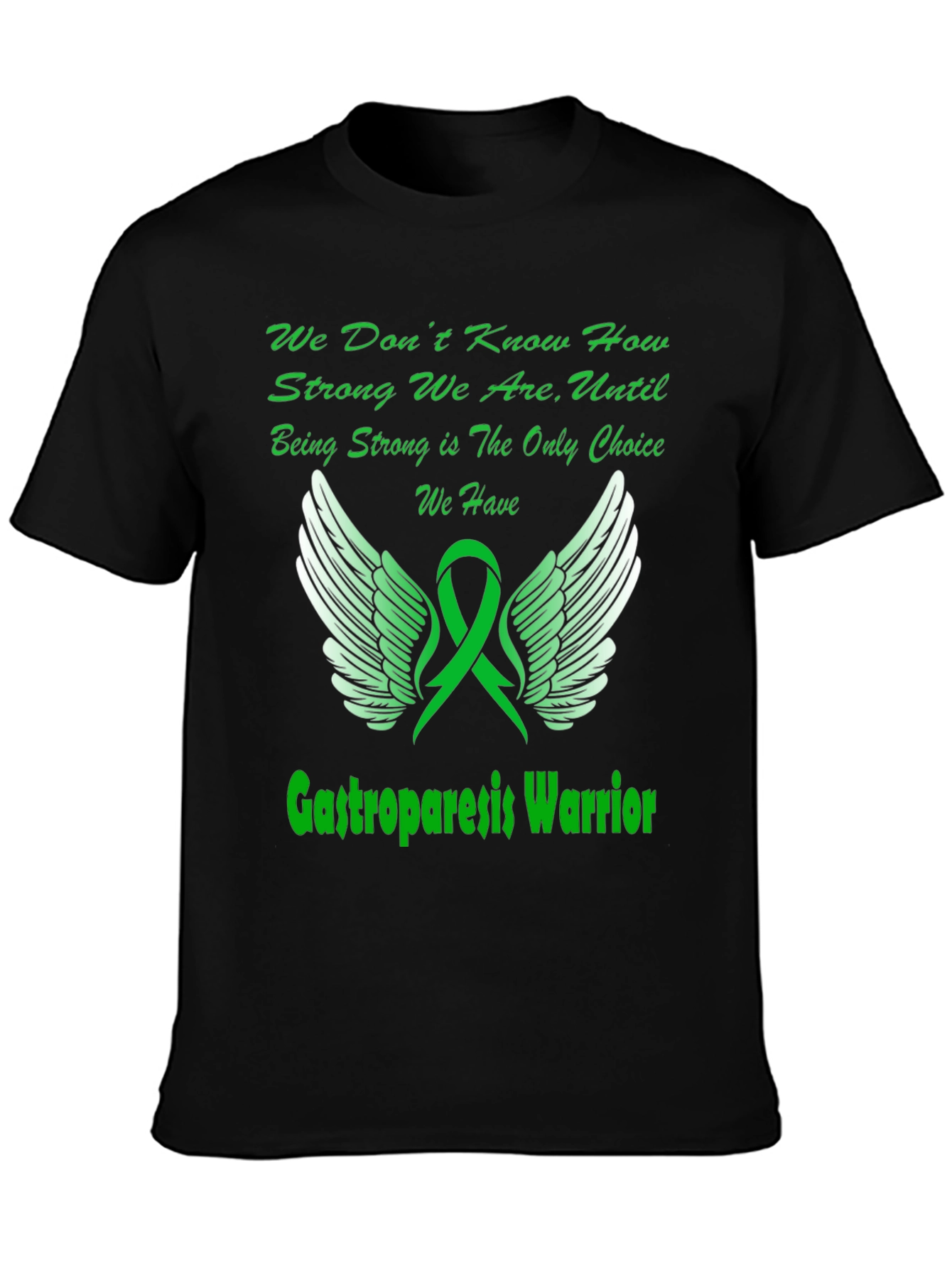 Gastroparesis Warrior T-Shirt - Awareness Support Tee